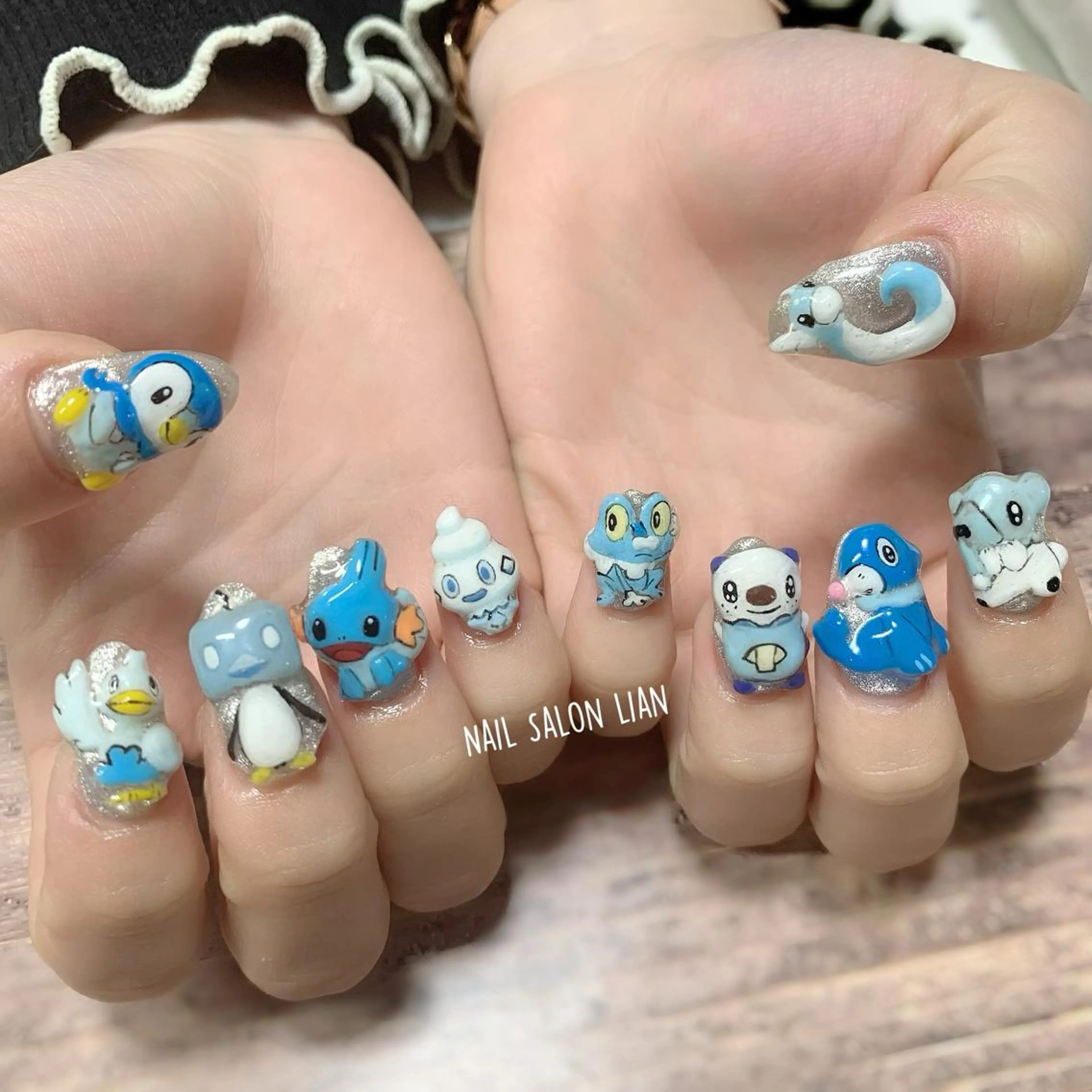 ネイル ハンドネイル NailSalon LiAnのネイルデザイン