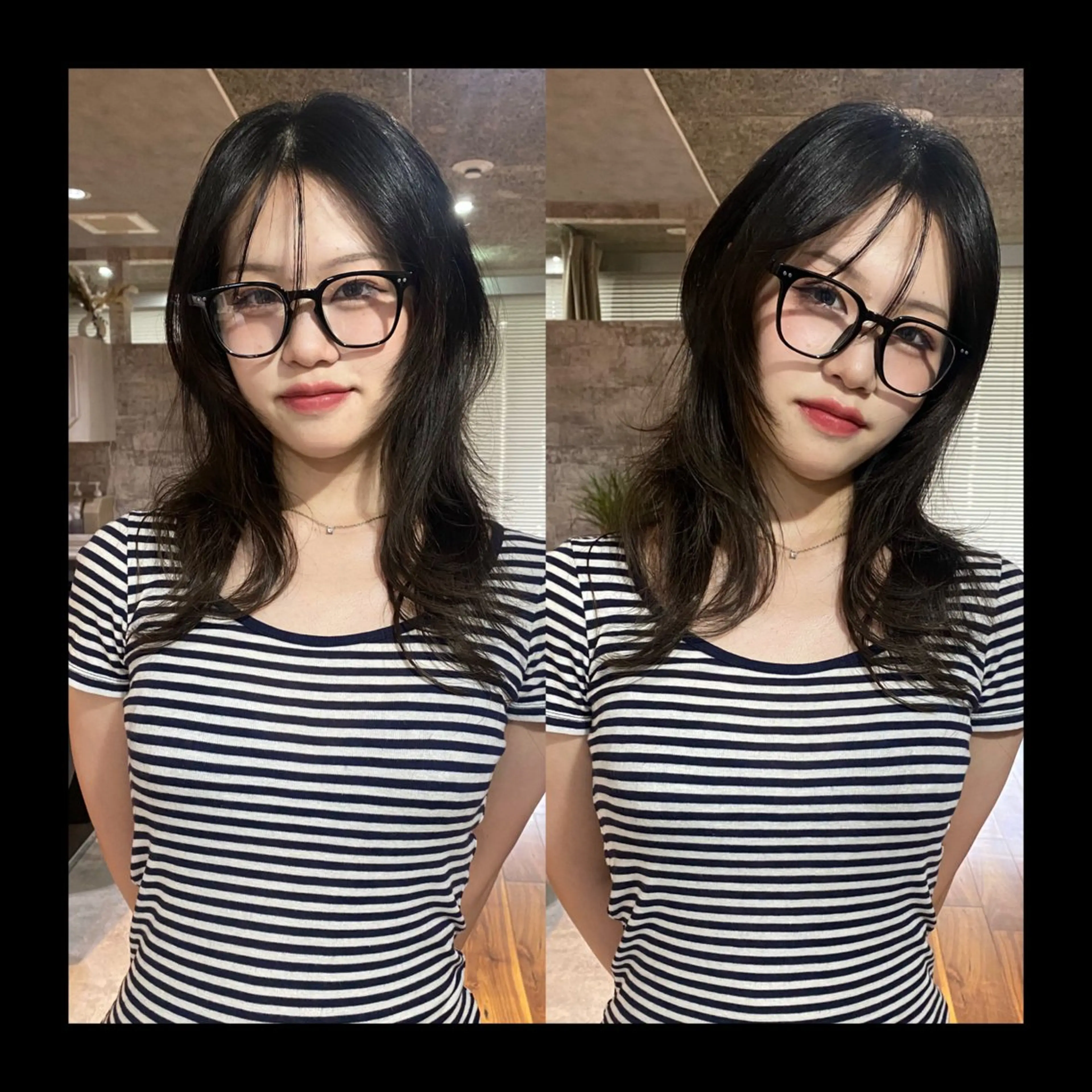 ロング カラー カット ヘアカラー トリートメント mai / linoah˚✧のヘアスタイル