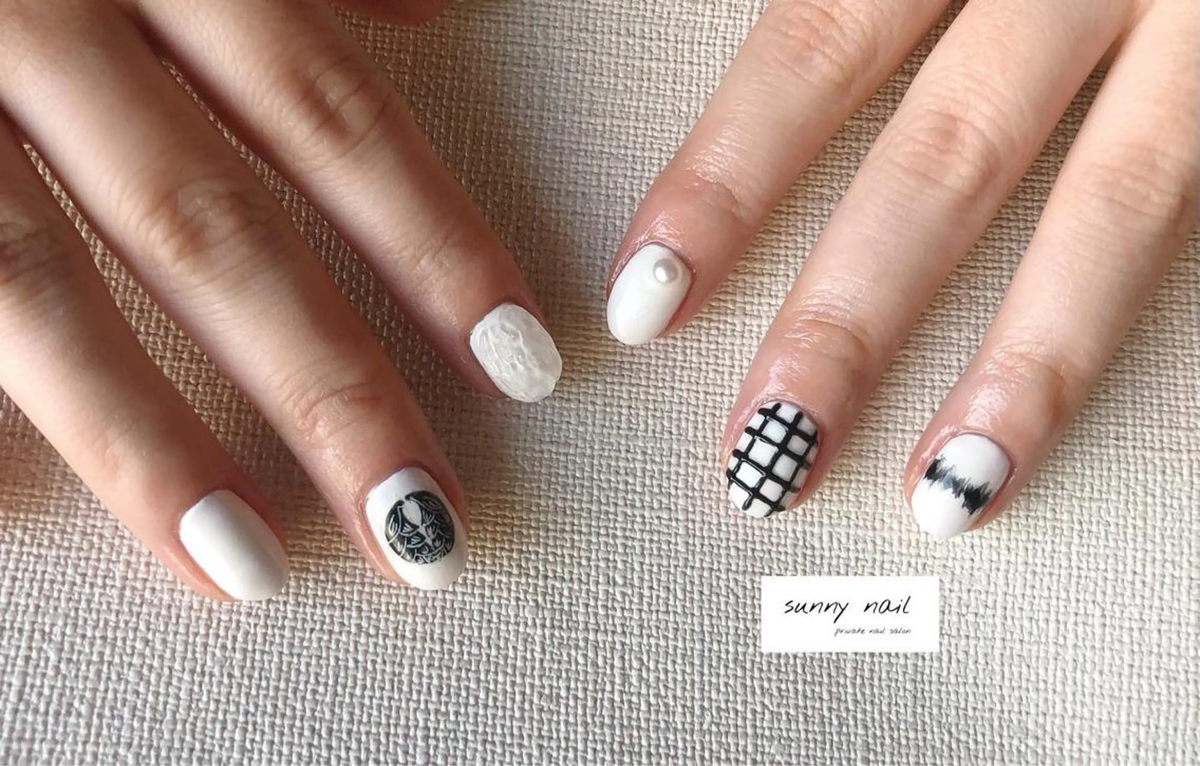 ネイル アートネイル ジェルネイル ニュアンスネイル パラジェル ぷっくりネイル sunny nailのネイルデザイン