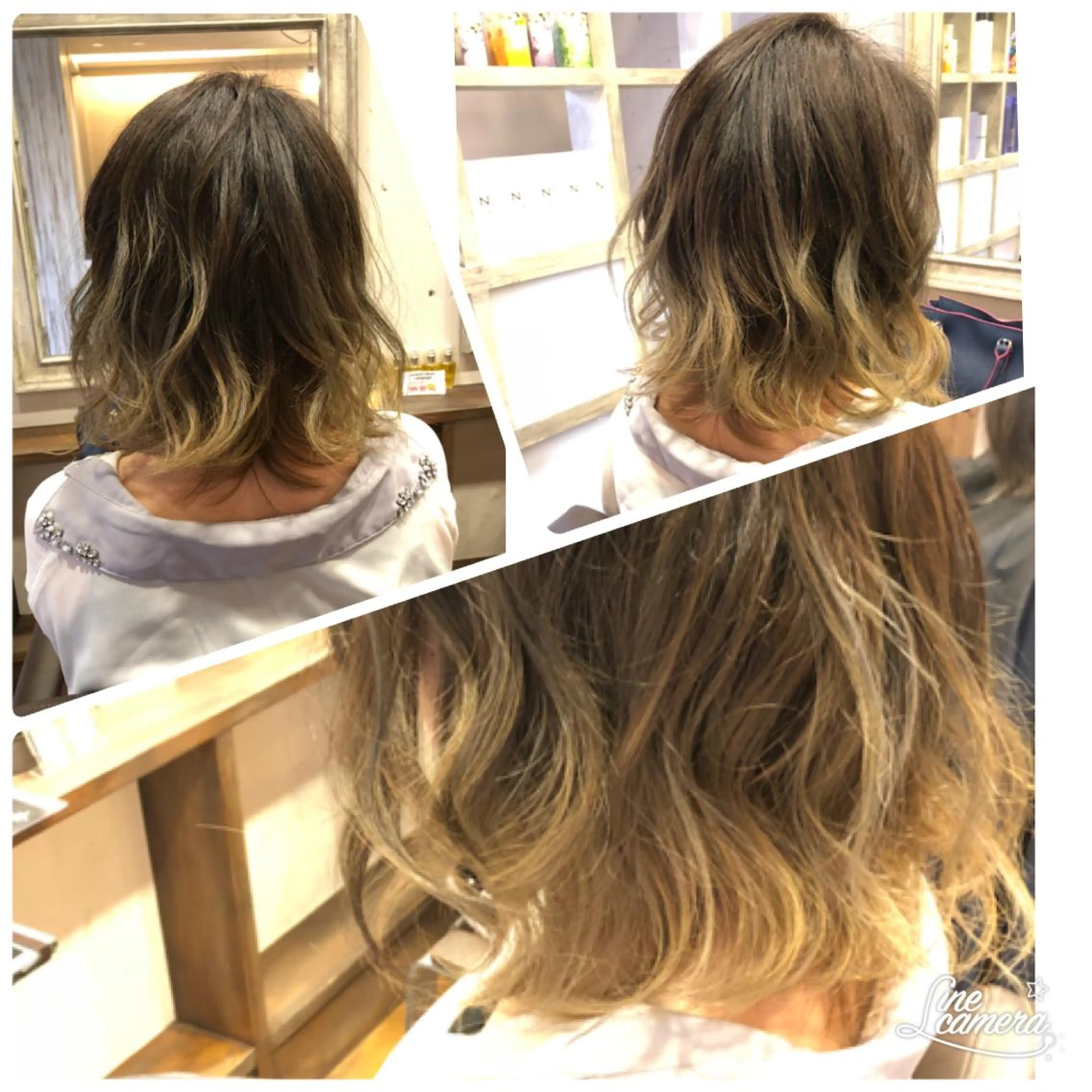 セミロング カラー 名駅Private Salon　Noaのヘアスタイル