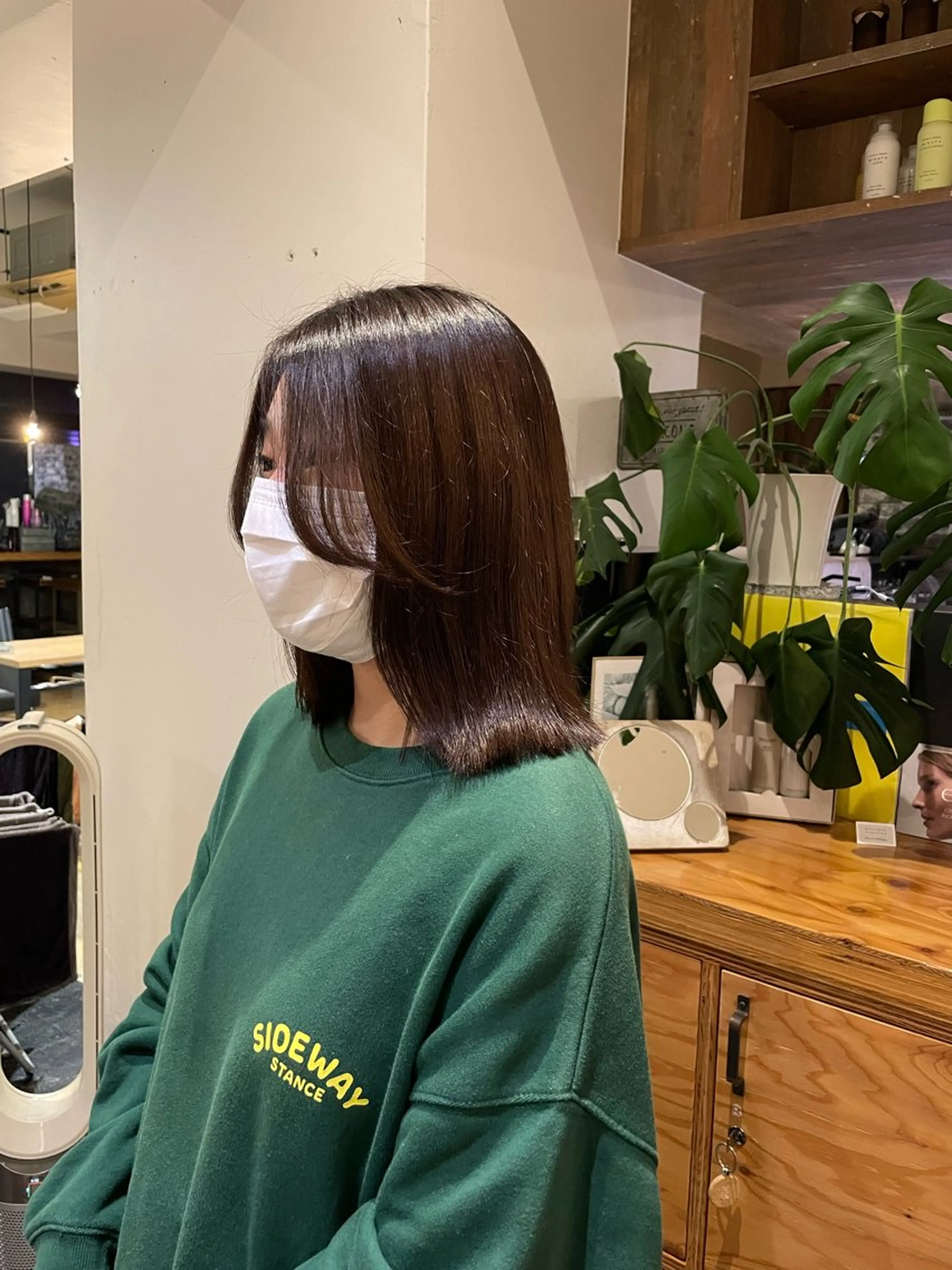 ミディアム en:s【新潟万代】 🌈川瀬瑠那のヘアスタイル