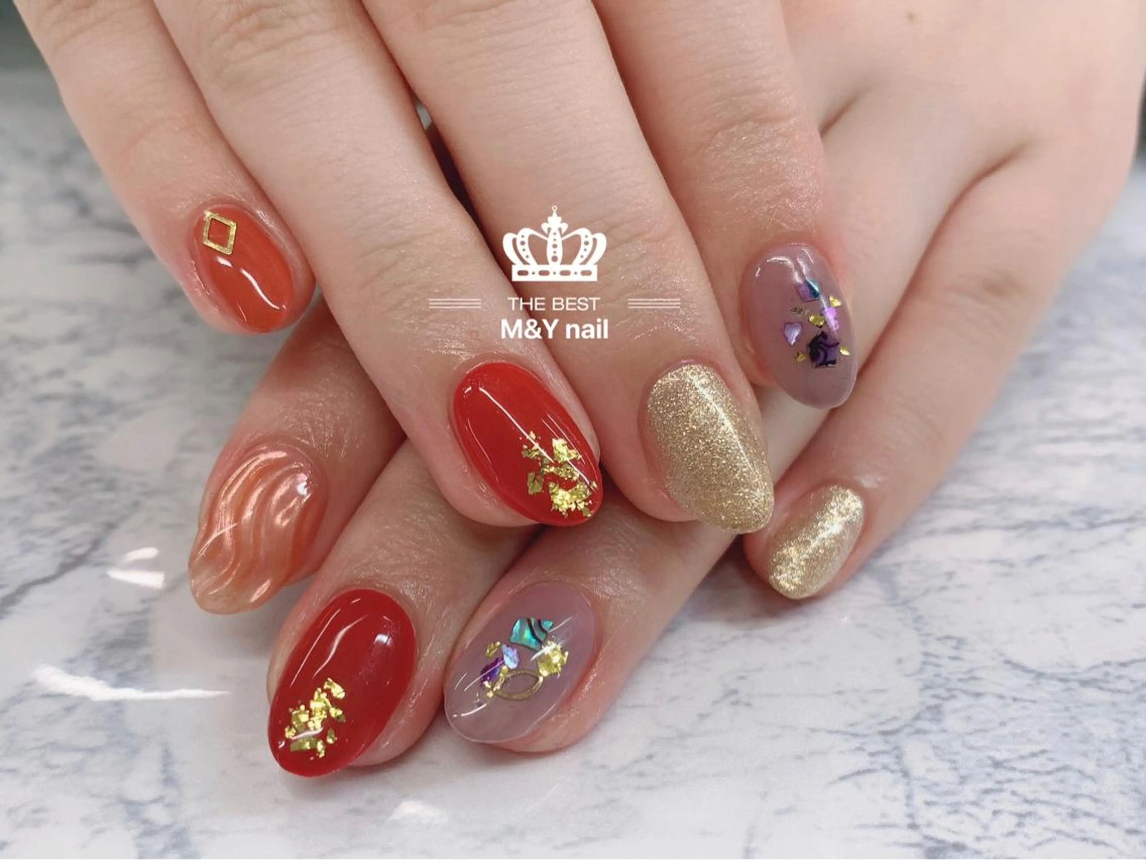 ネイル M&Y NailSalonのネイルデザイン