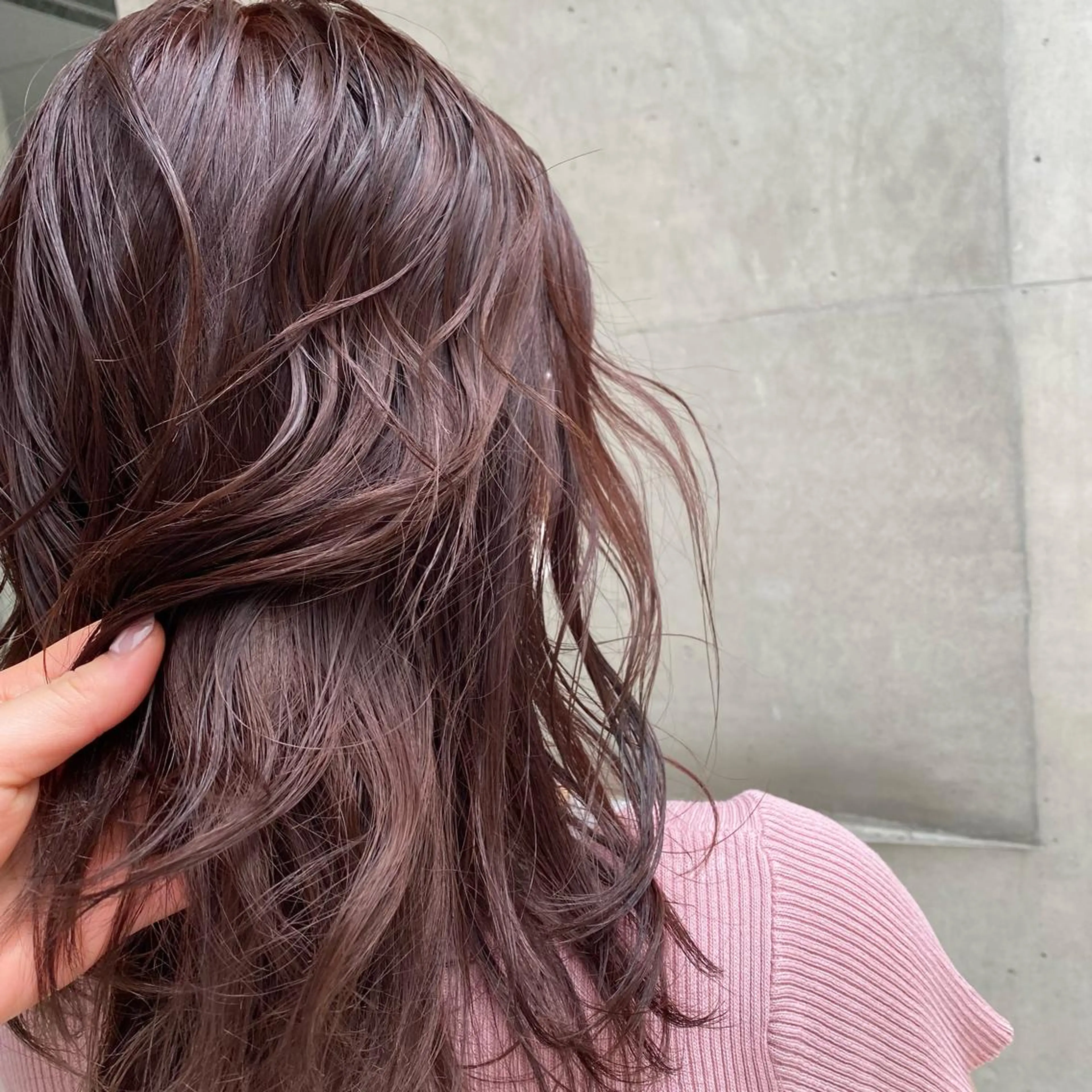 ミディアム カラー INORI /フェイスレイヤーのヘアスタイル