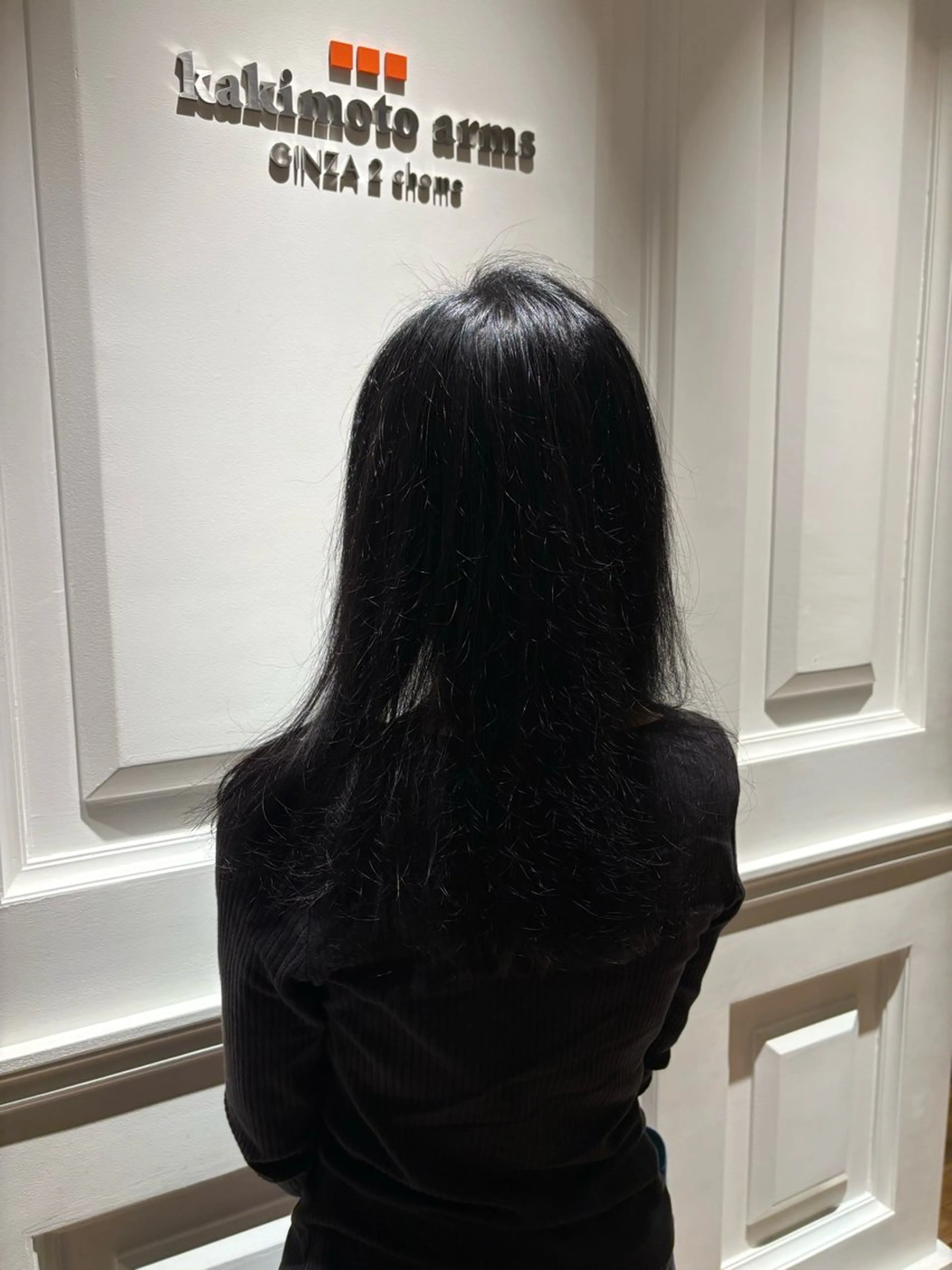 セミロング カラー 透明感ブリーチカラー ／tomoyaのヘアスタイル