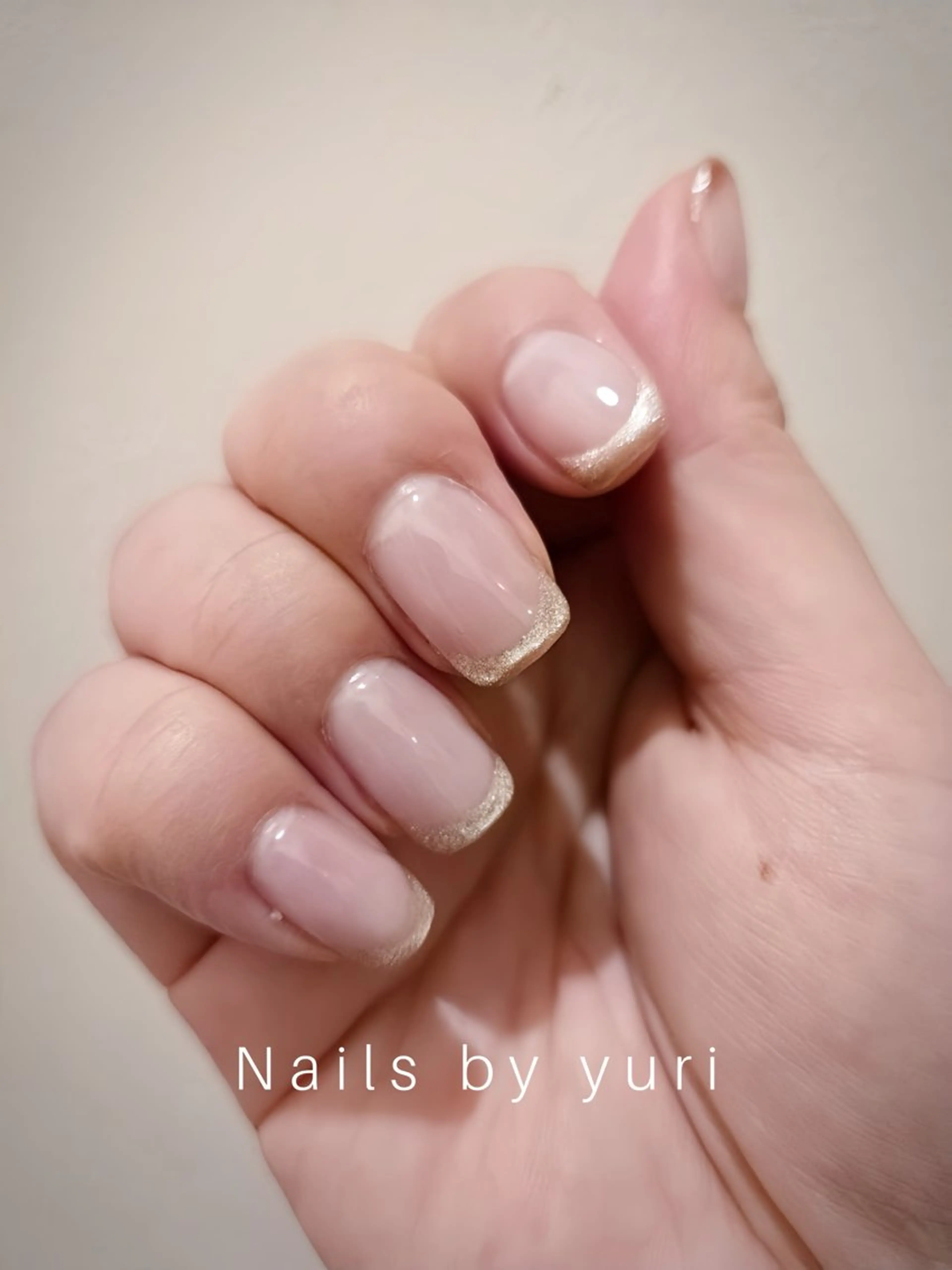 ネイル フレンチネイル キラキラネイル マグネットネイル ▫️YURI▫️ /relownailのネイルデザイン