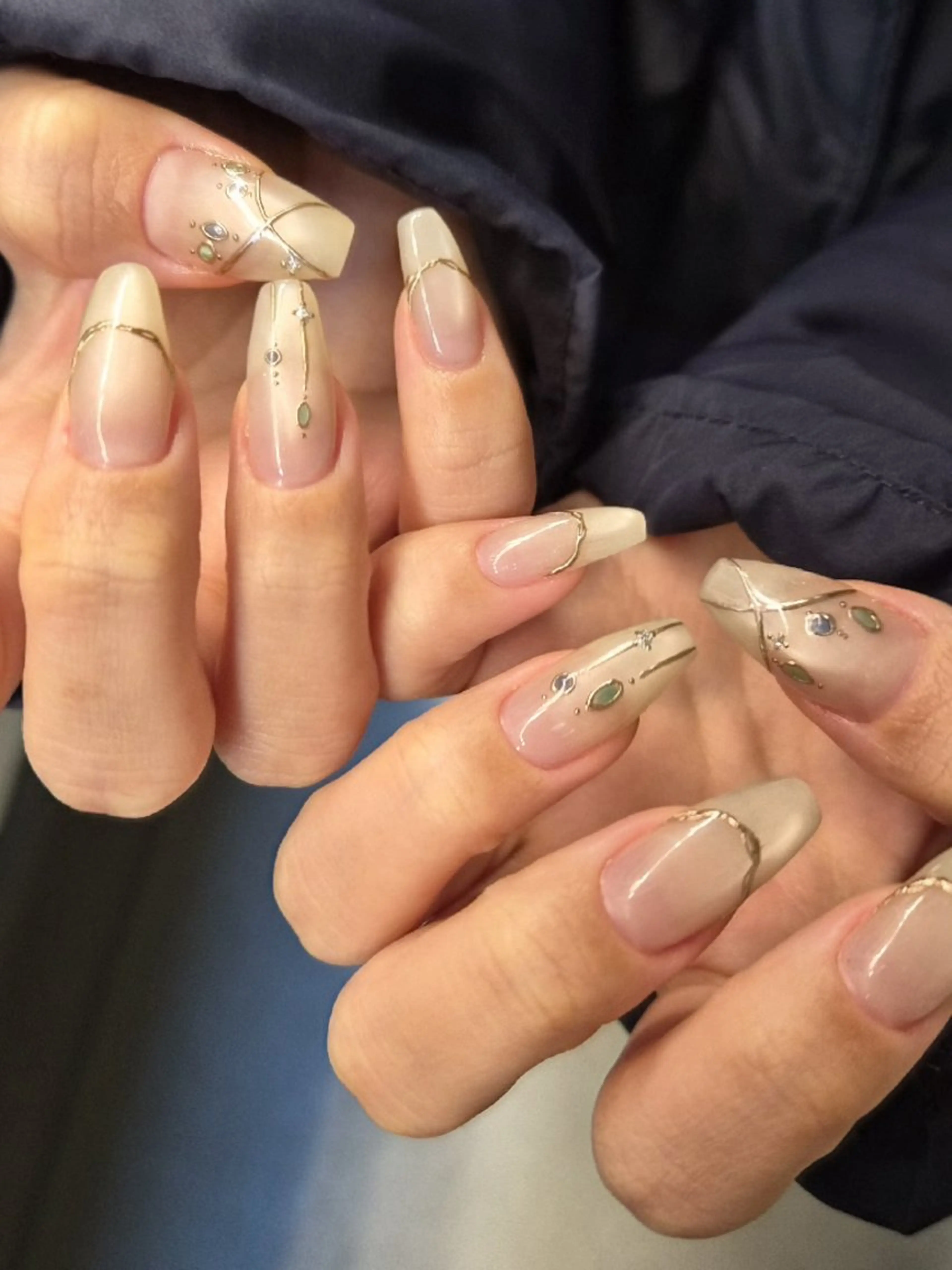 ネイル ハンドネイル -NAIL SALON-　ETORO所属・ishibashi himawariのネイルデザイン