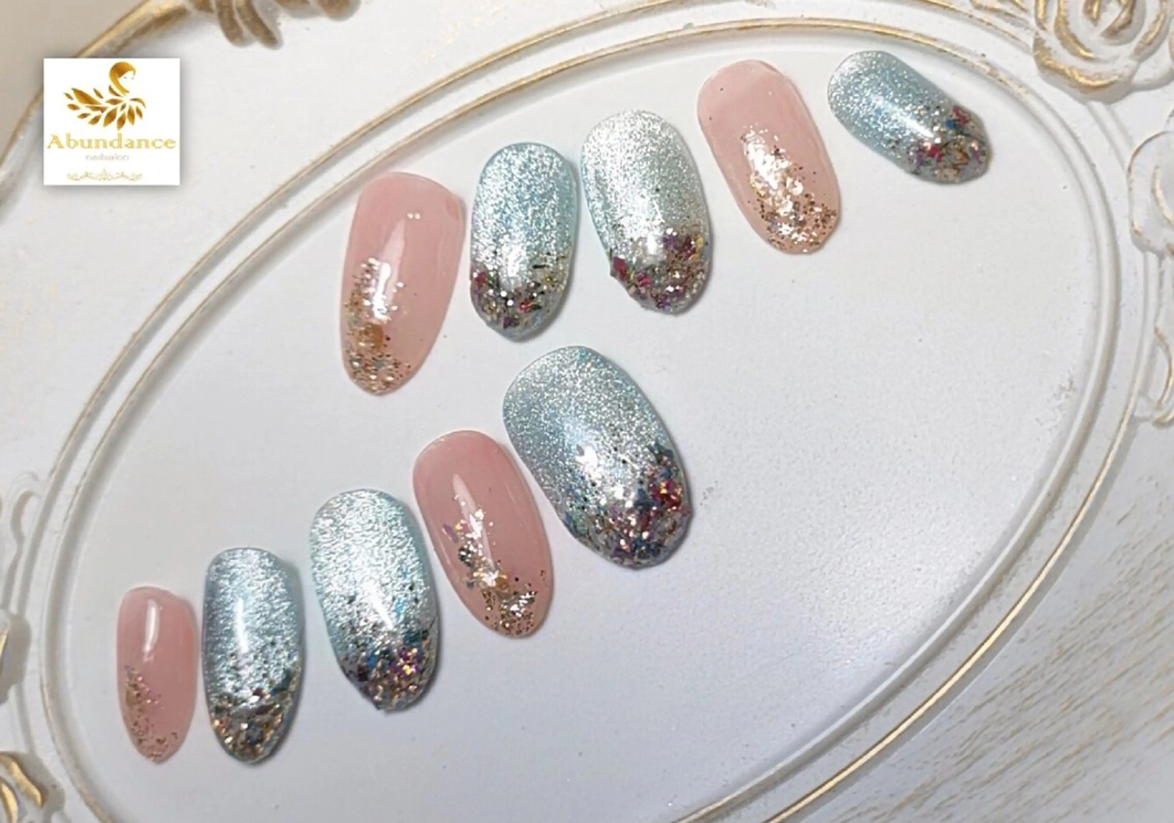 ネイル 春ネイル 完全予約制個室サロン Abundancesのネイルデザイン