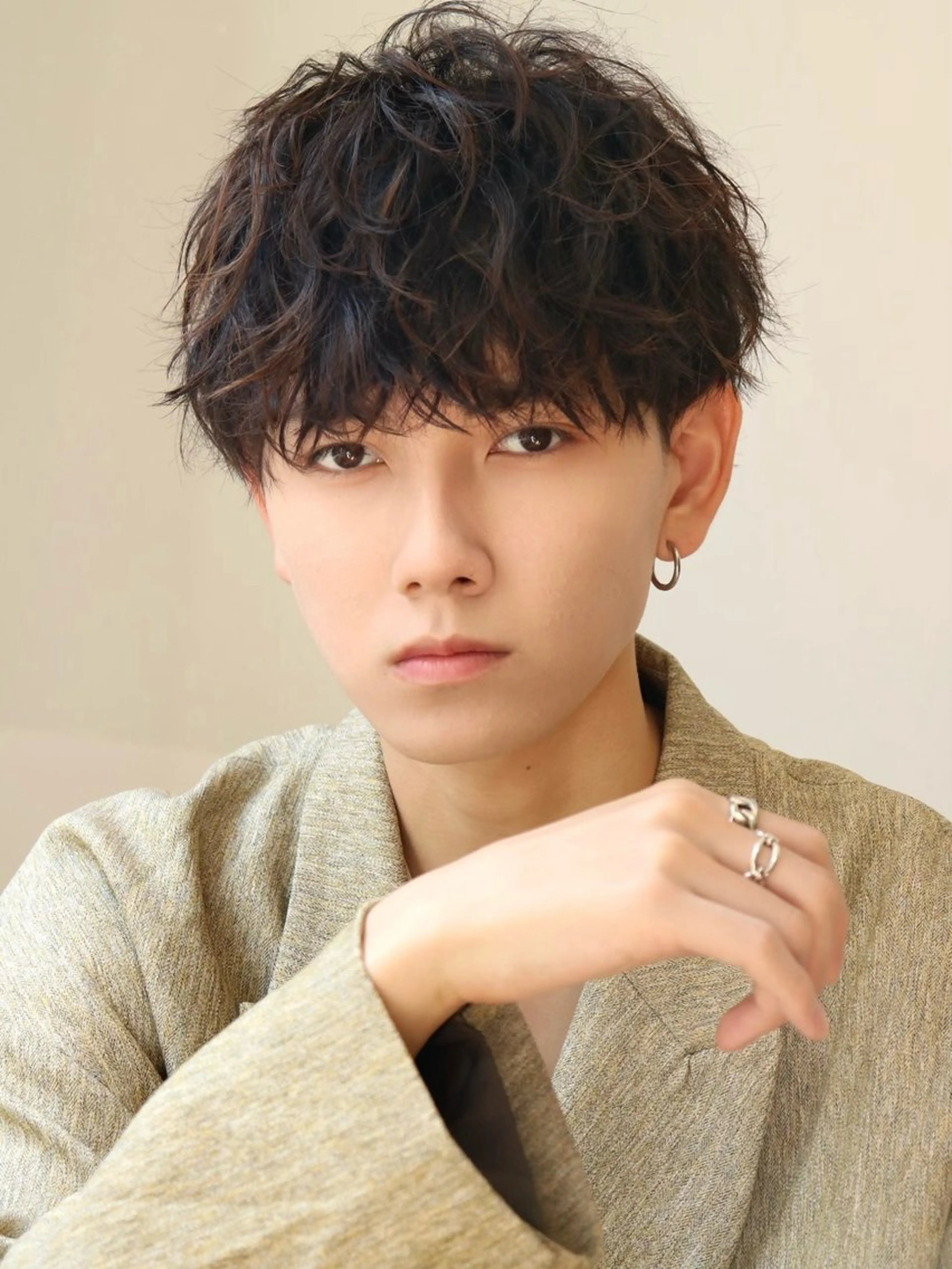 メンズ メンズパーマ カット パーマ 【公式】LUCEY 川越のヘアスタイル