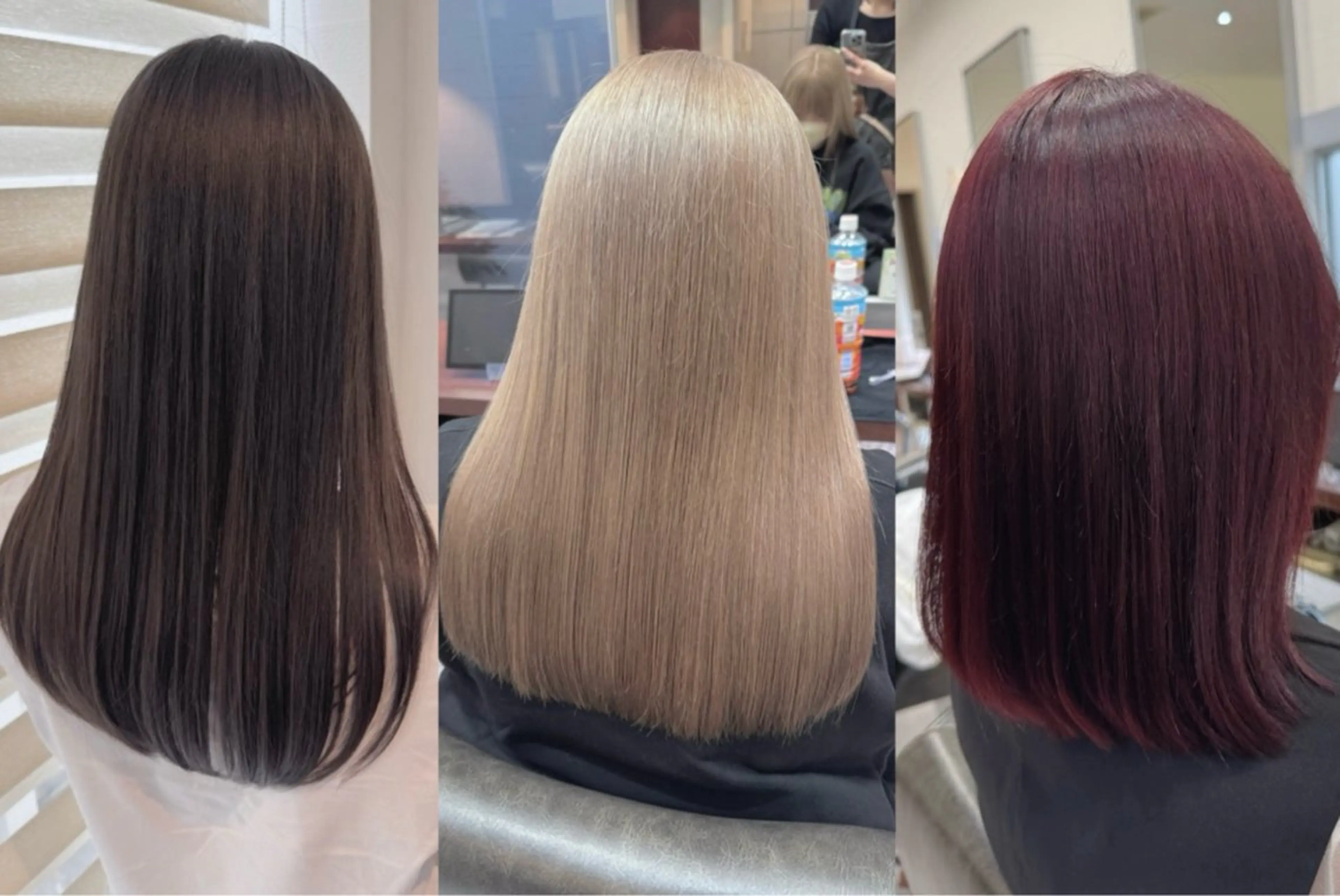 ロング カラー 大門 怜以のヘアスタイル