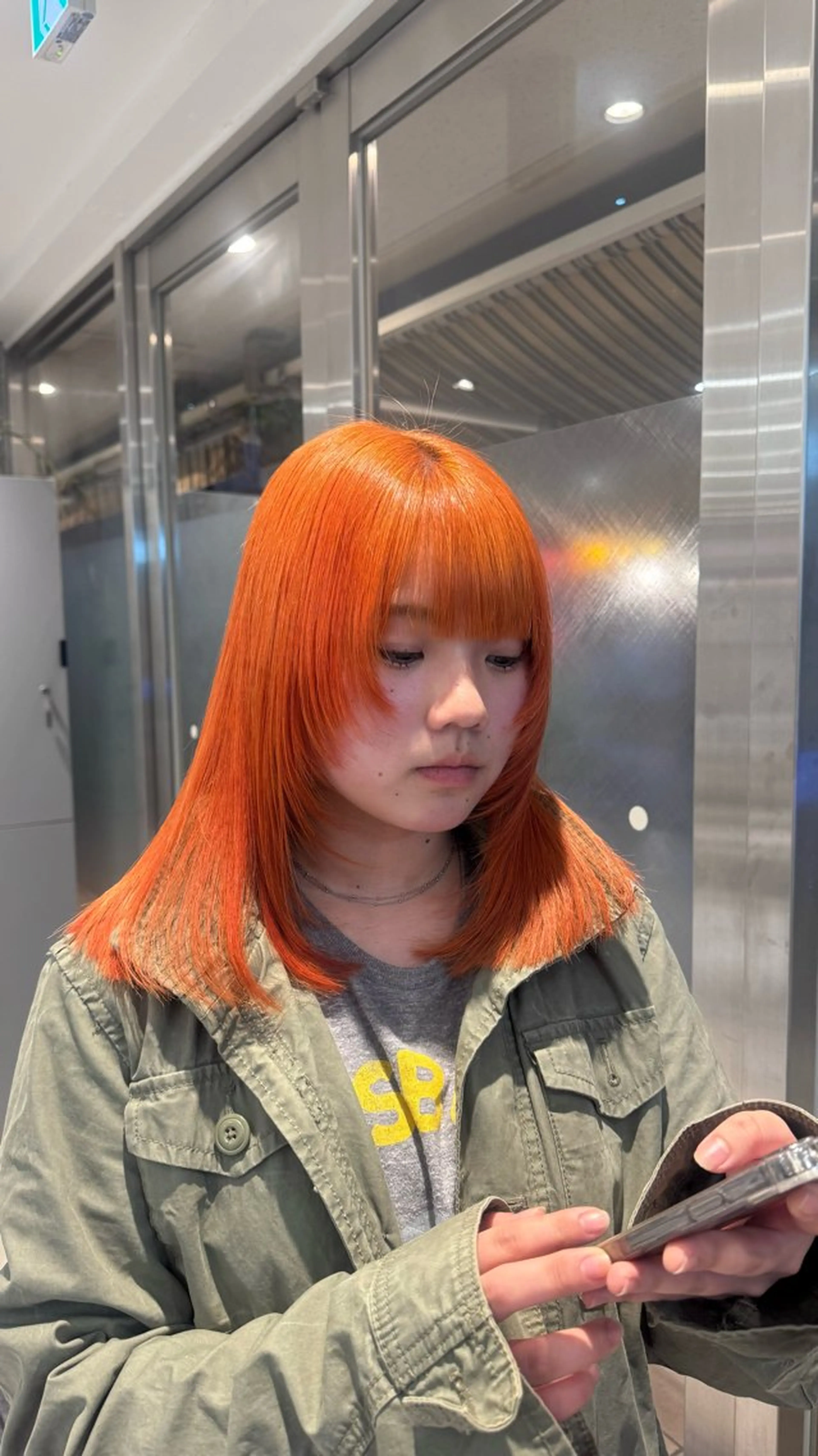 前髪カット✂️の写真