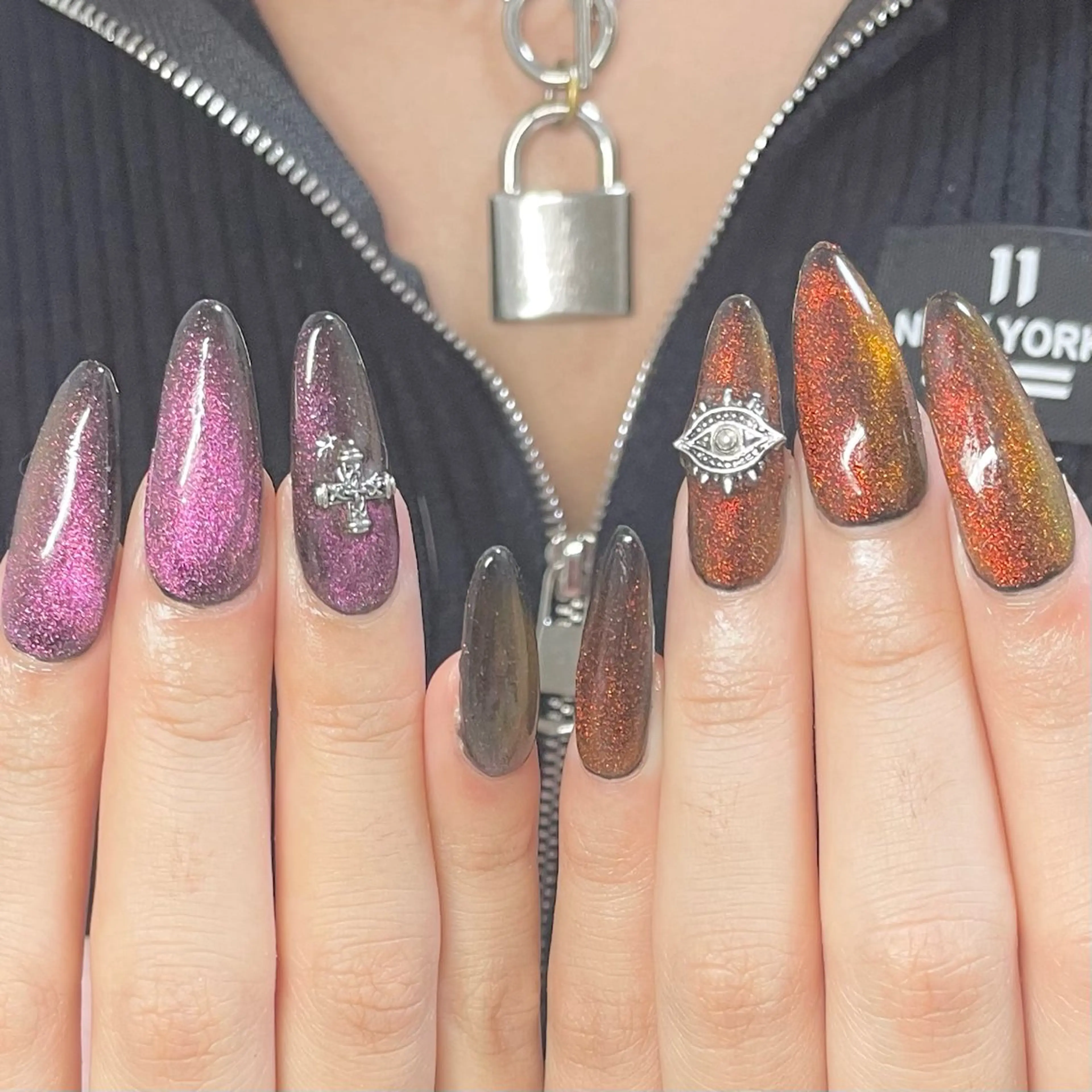 ネイル ハンドネイル 黒川 実祐のネイルデザイン