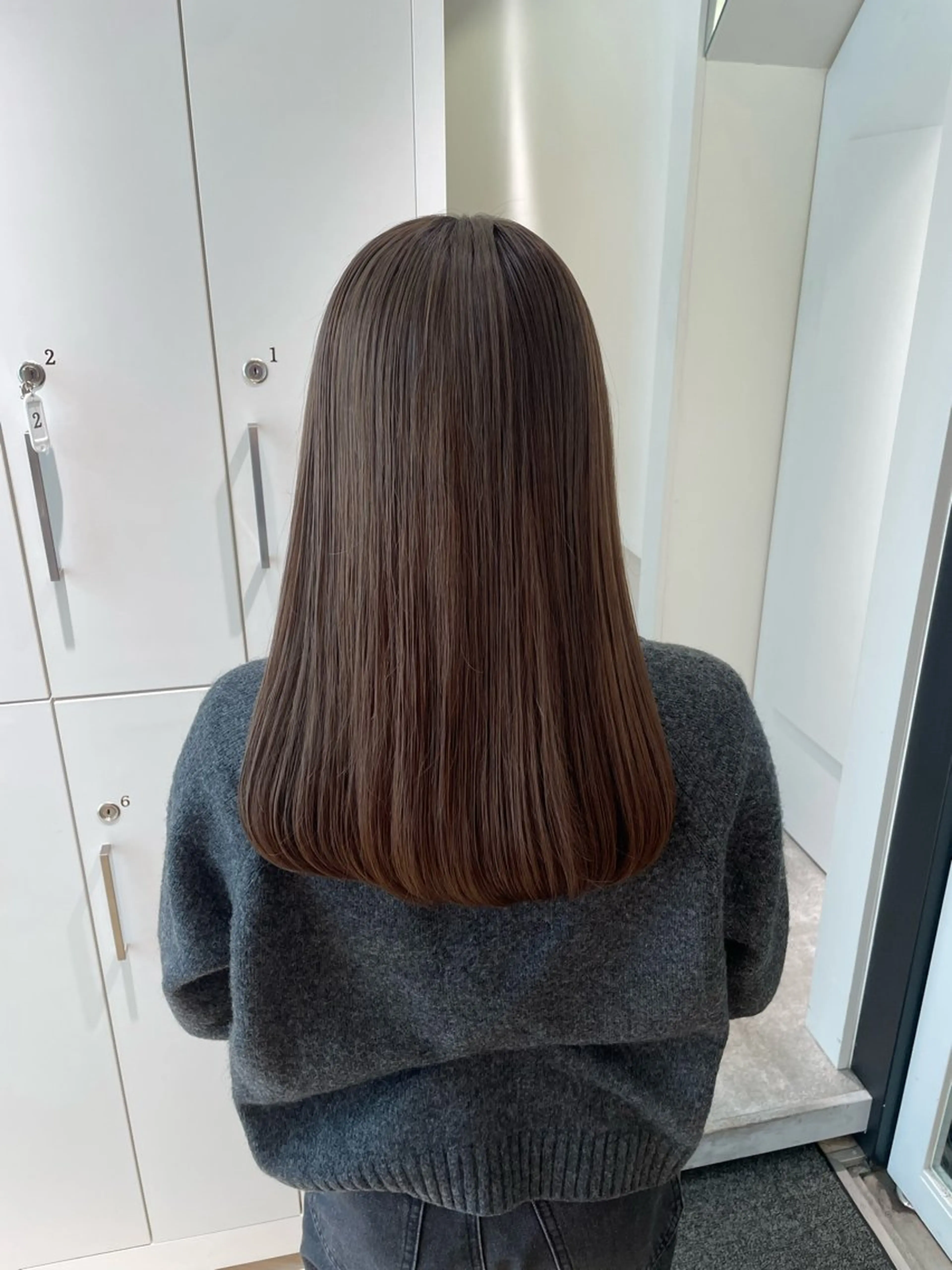 ミディアム カラー トリートメント Parve Mix /頓宮 稚愛🤍のヘアスタイル