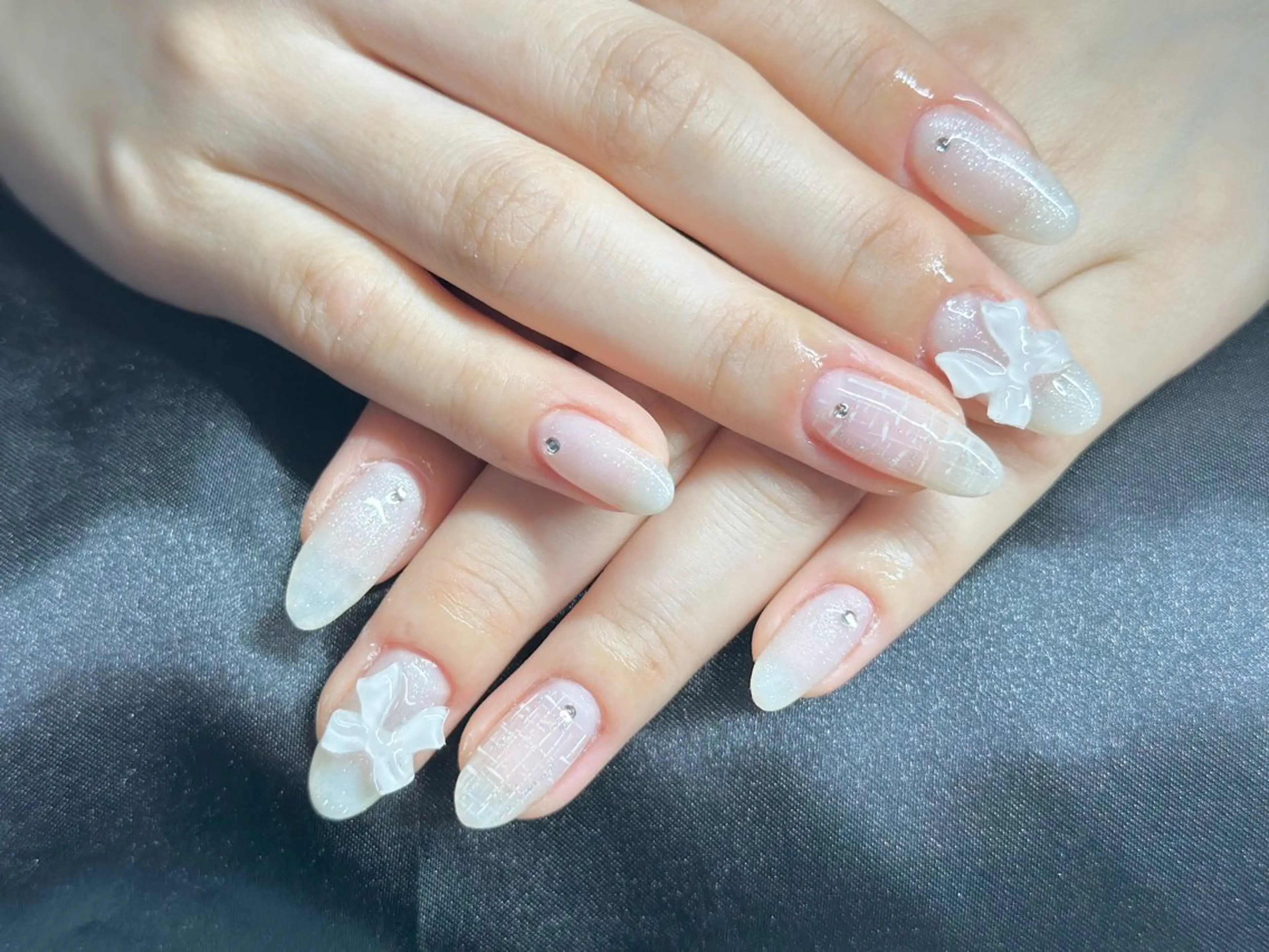 ネイル Nail_ SkyBlue_Jのネイルデザイン