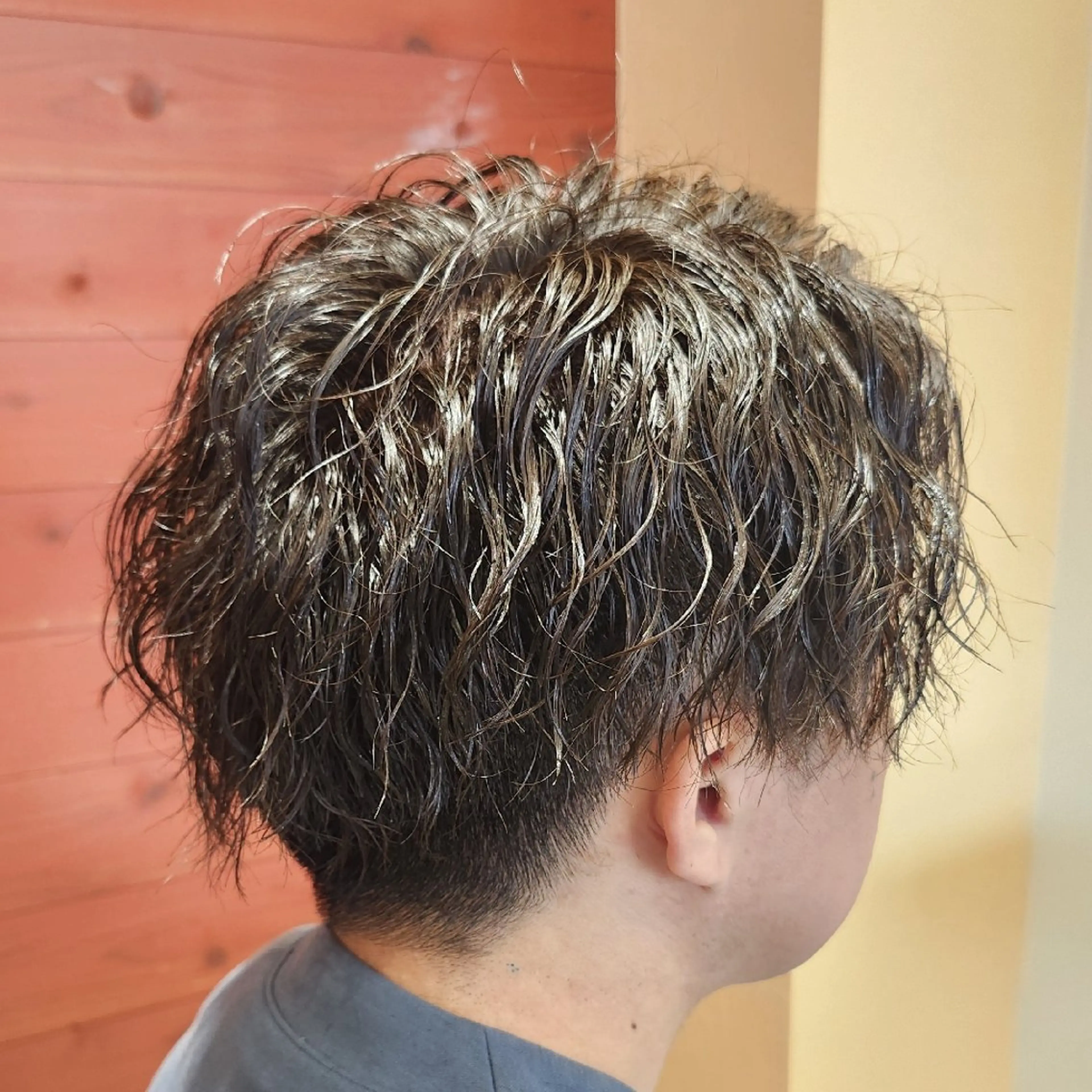 パーマ メンズ 暖色カラー/髪質改善 /メンズ🧡莉南のヘアスタイル