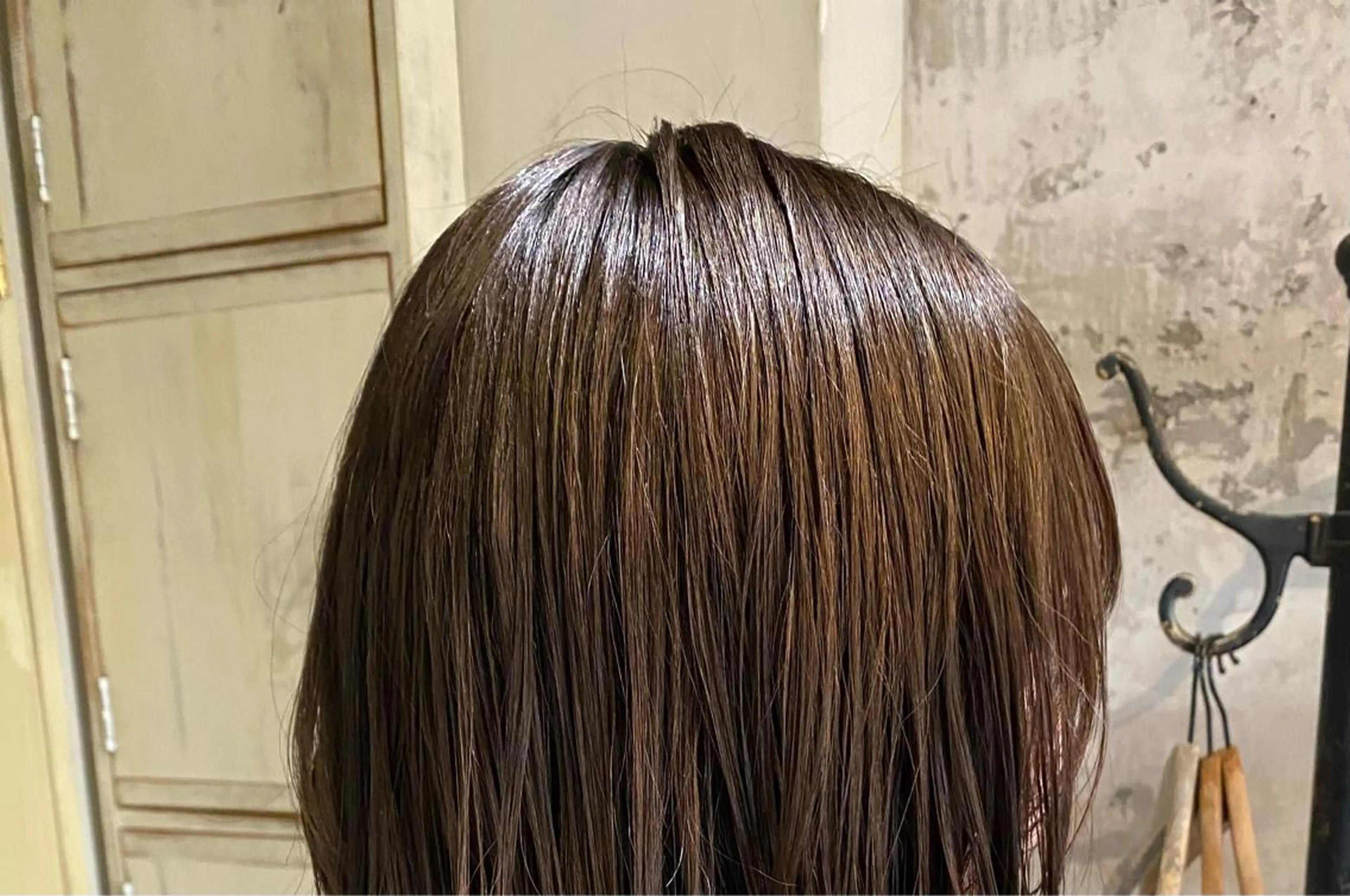 セミロング カラー ade omotesando所属・ボブ/レイヤー 表参道/runaのヘアスタイル