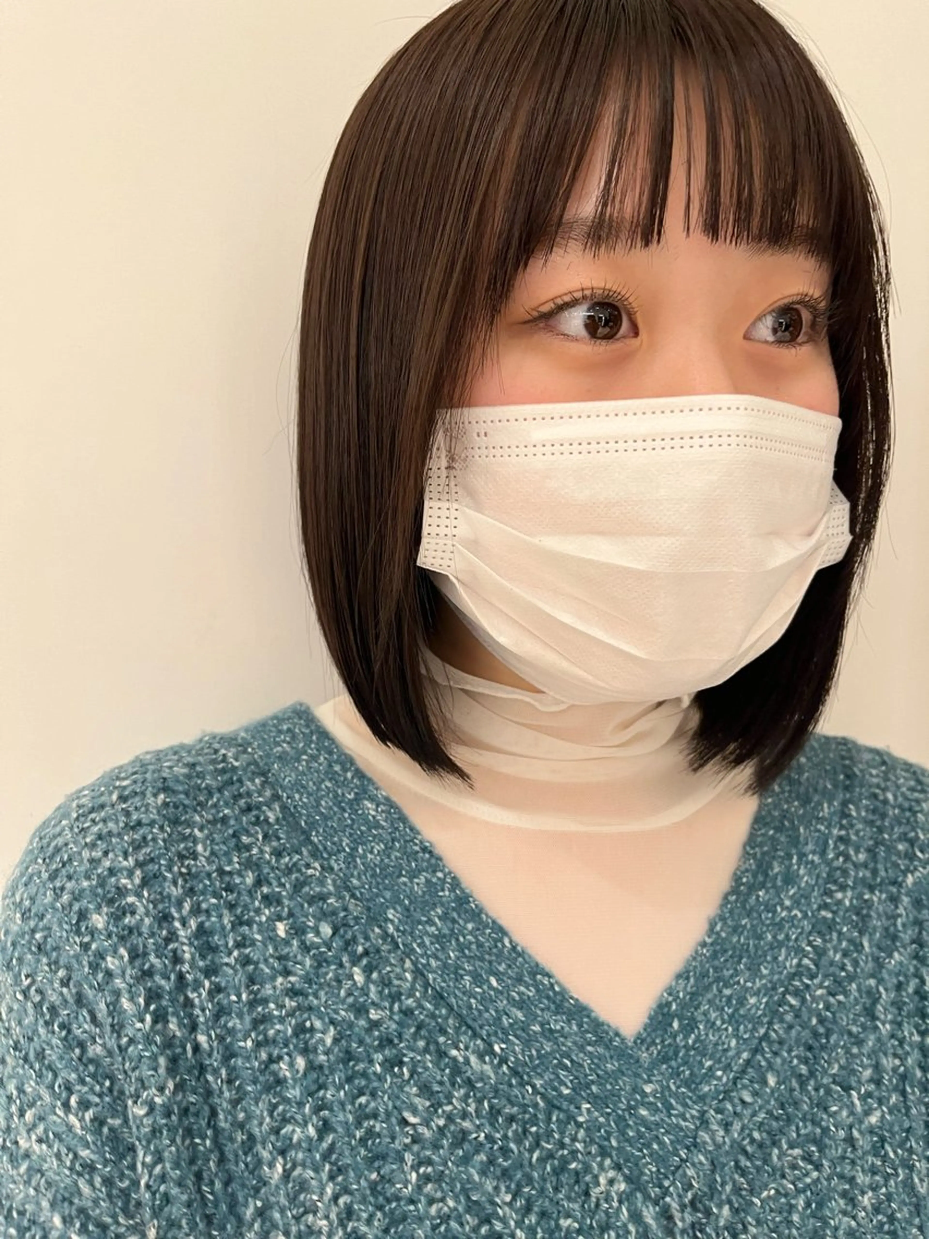 ミディアム 韓国風パーマ/ヘア セット/店長みづきのヘアスタイル