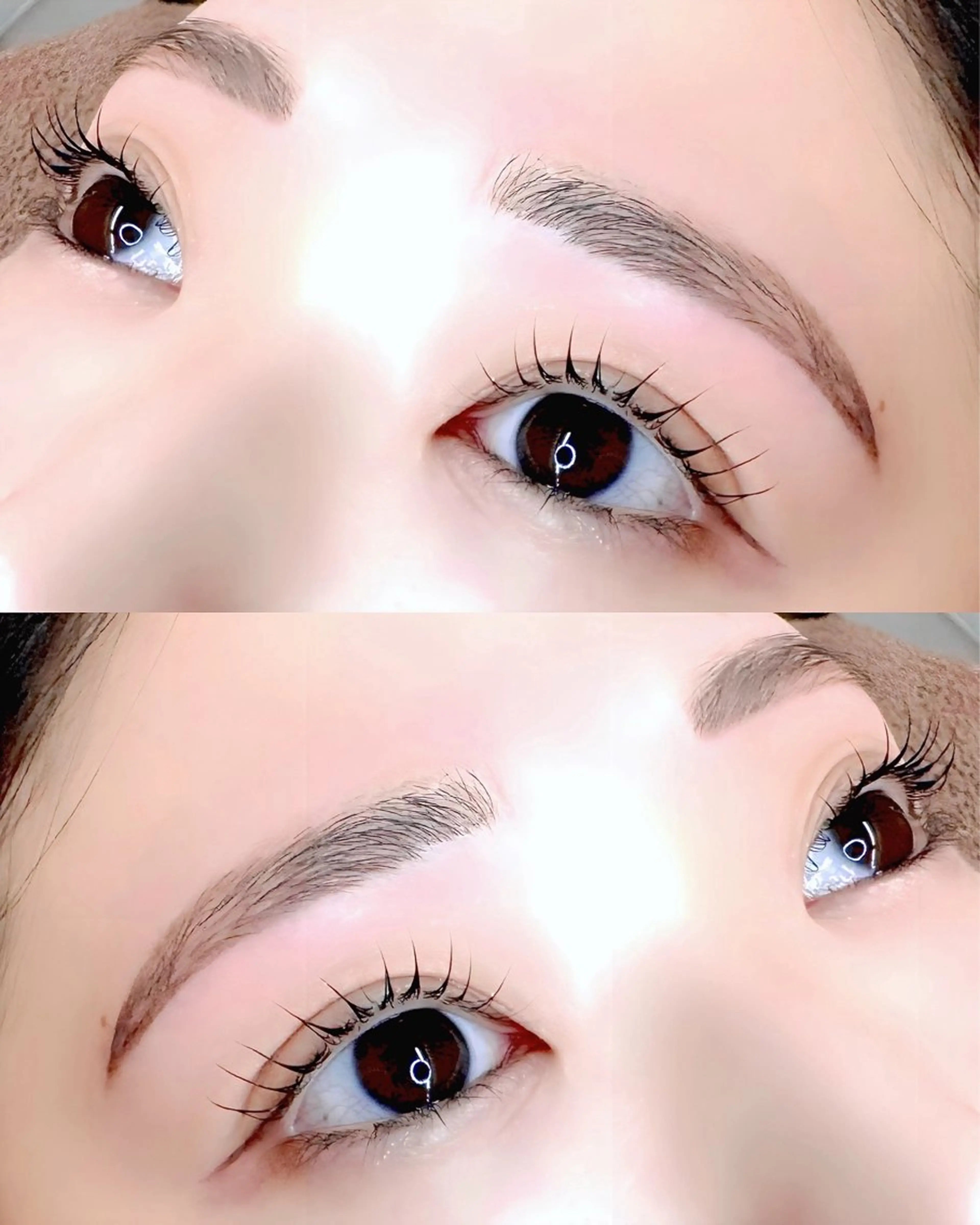 🩵セットでお得🩵(美眉アイブロウスタイリング)×(束感パリジェンヌラッシュリフト)🧊🫧の写真