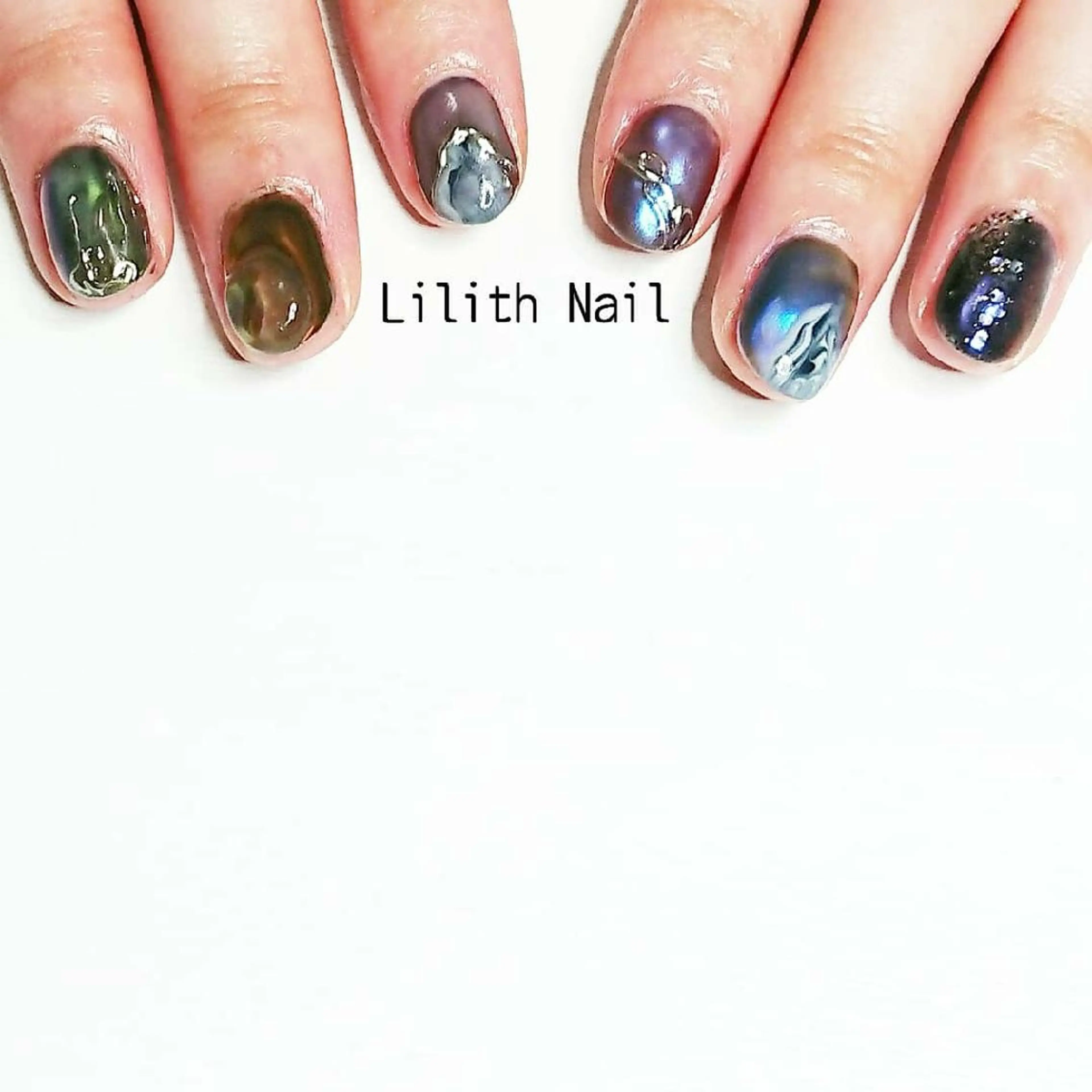 ネイル ニュアンスネイル ハンドネイル Lilith Nailのネイルデザイン