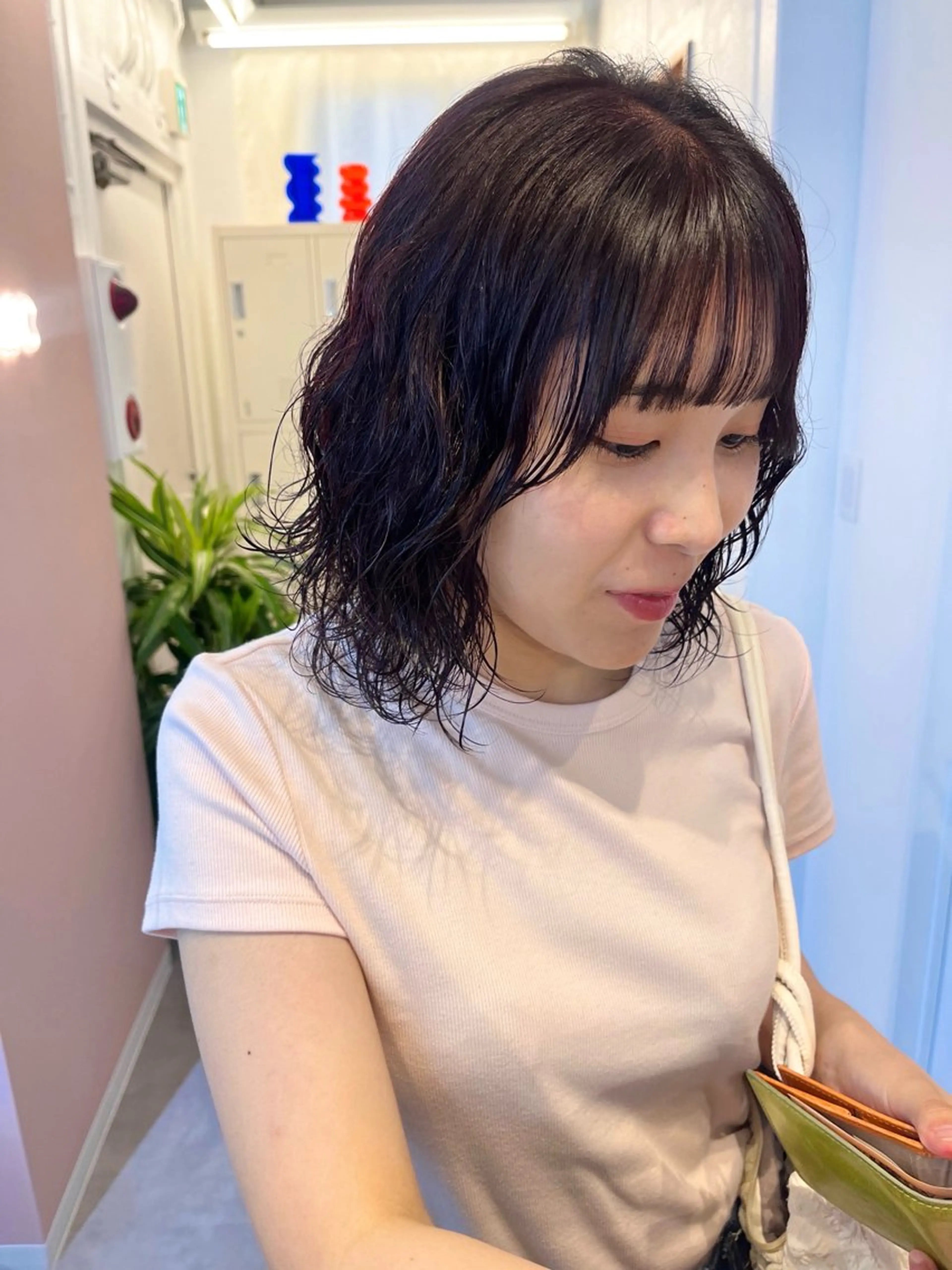 ショート カラー ヘアカラー トリートメント レイヤーカット/韓国 ヘア/ honokaのヘアスタイル