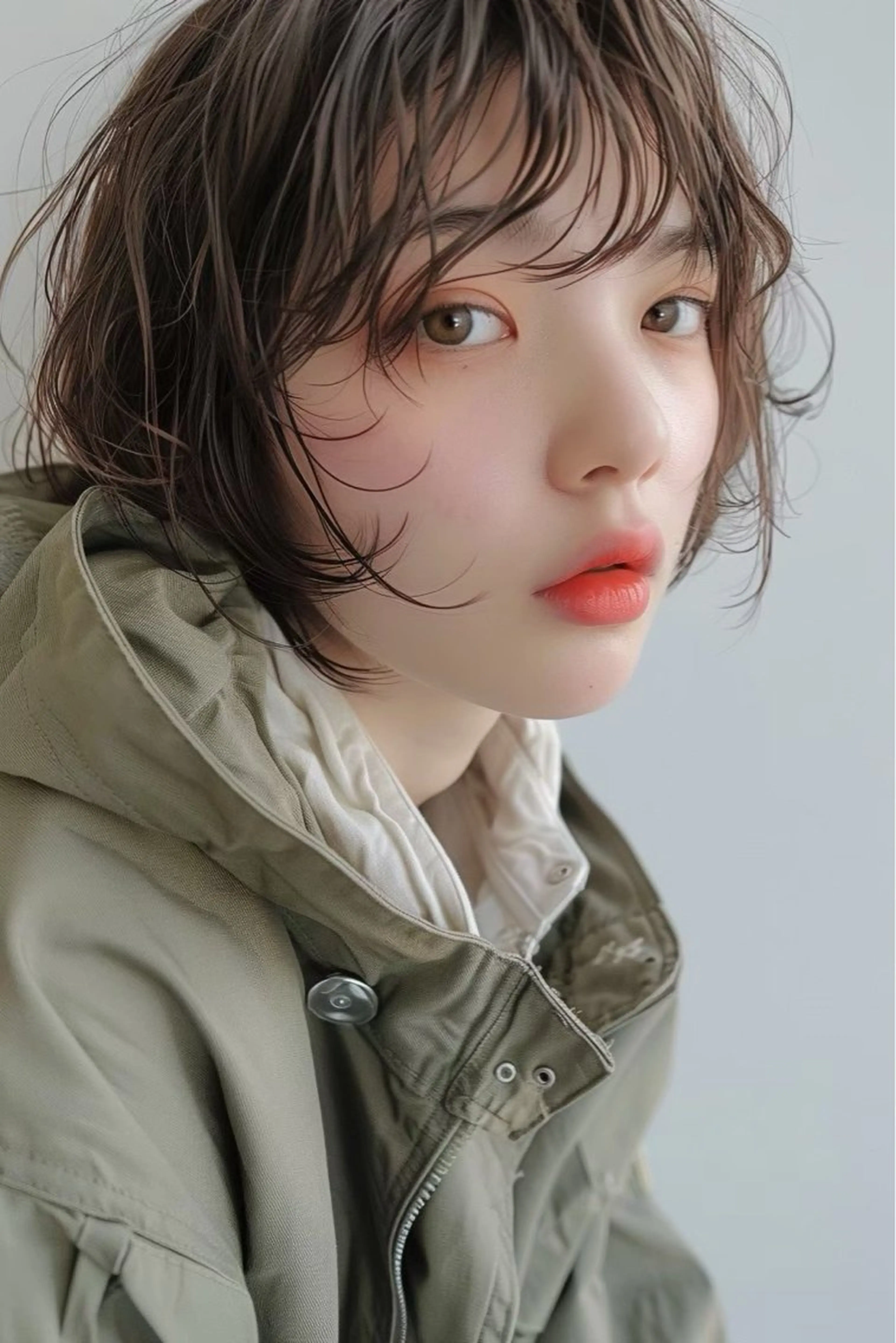 ショート カラー lana hair 新宿/髪質改善/韓国のヘアスタイル