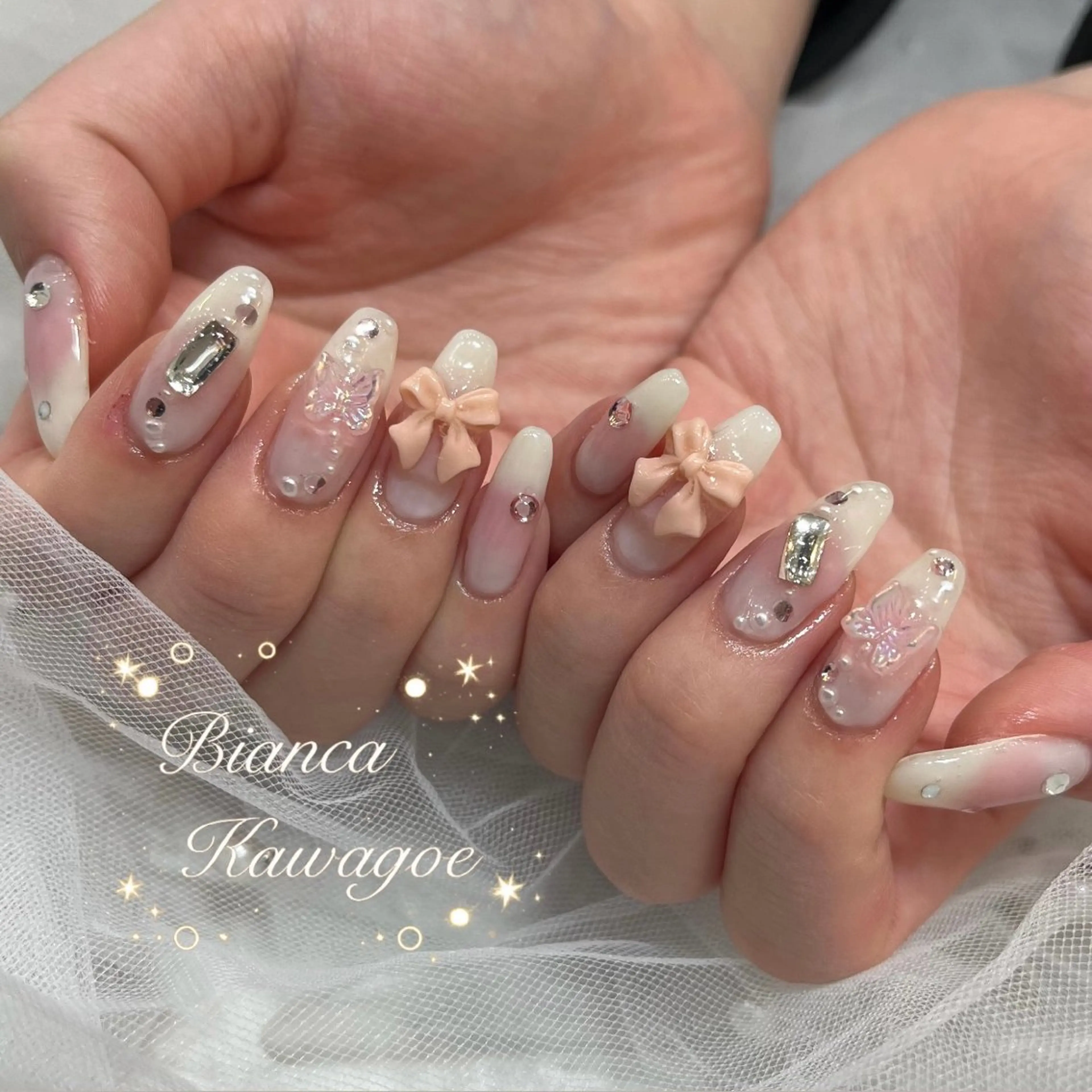 ネイル ハンドネイル Bianca川越店 🌸Satoのネイルデザイン