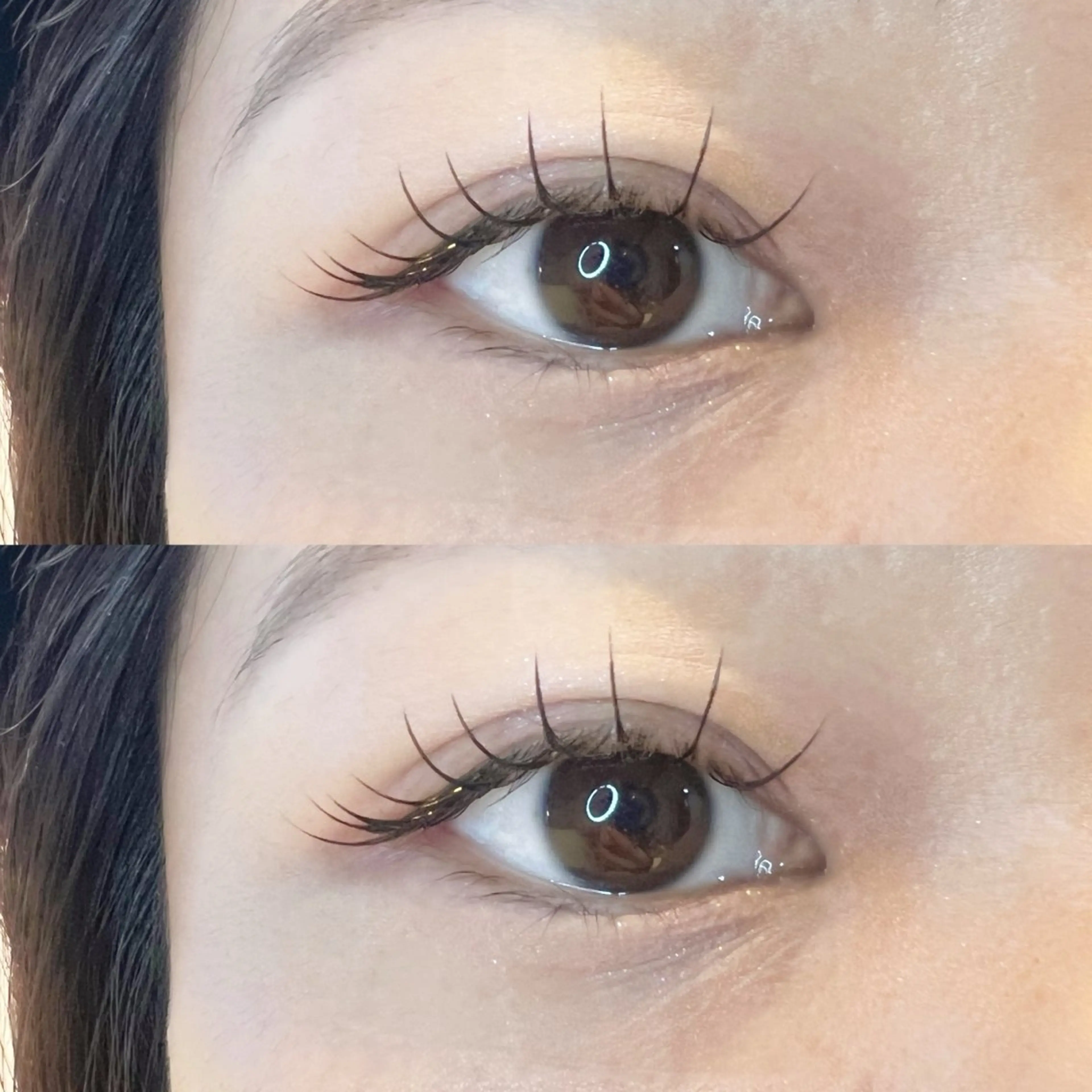 🌼フラットラッシュ80本🌼束感美容液コーティング付✨【初回オフ無料】の写真