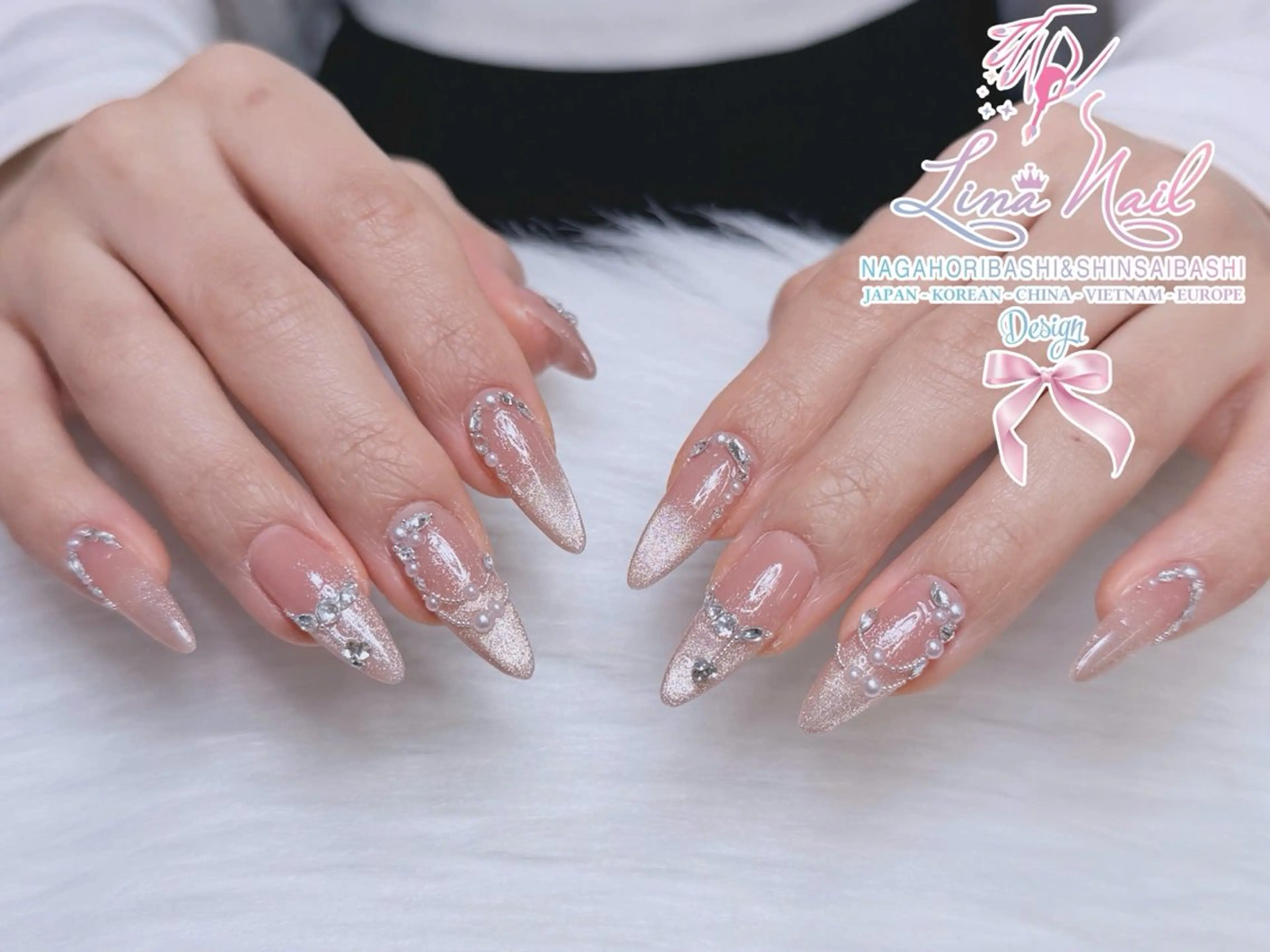 ネイル フットネイル ジェルネイル 持ち込み ネイルチップ ハンドネイル リナネイル 長堀橋店／東心斎橋店のネイルデザイン