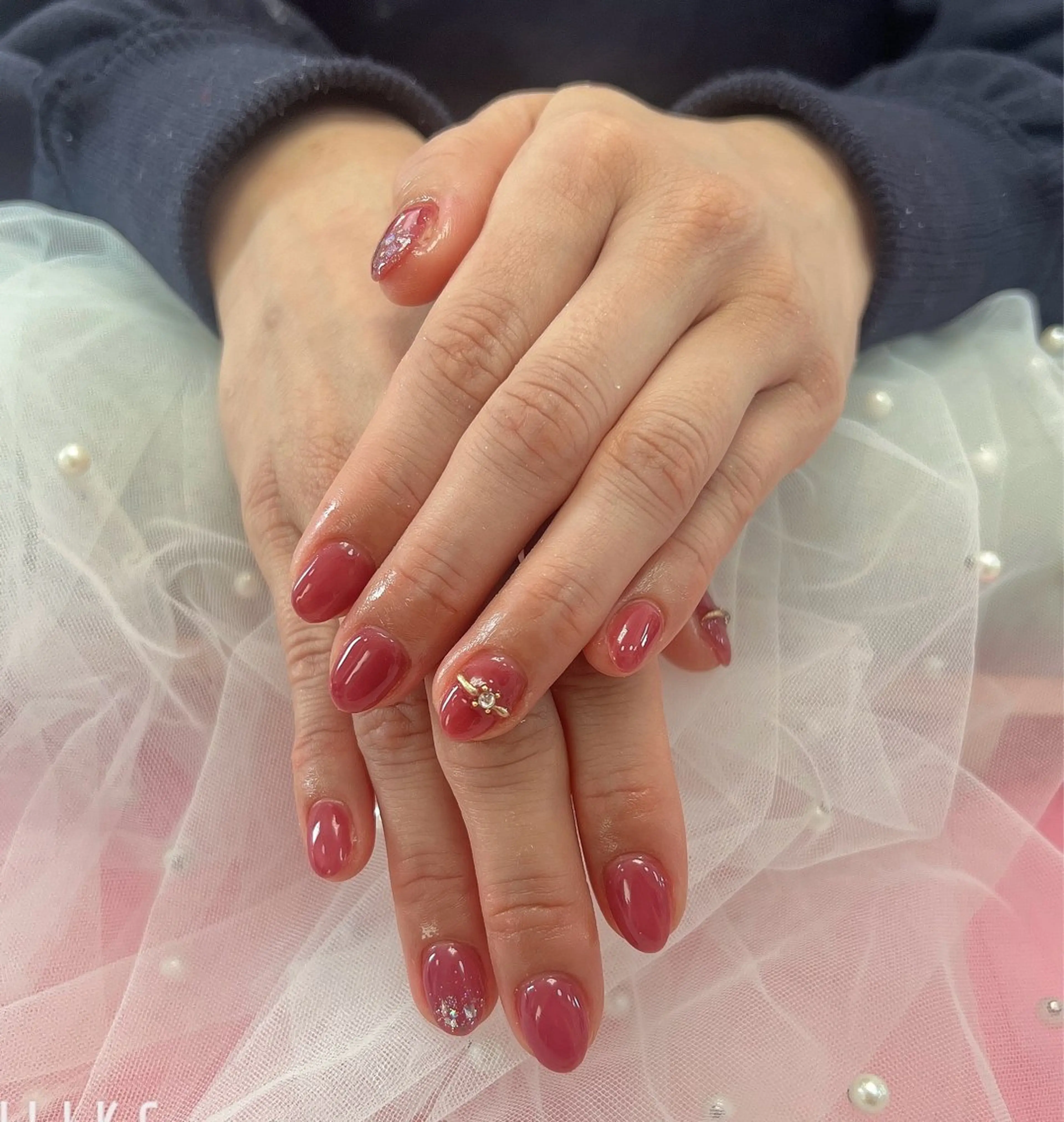 ネイル アートネイル チークネイル 長さ出し フラッシュネイル フットネイル ハンドネイル フットネイル ハンドケア YK Rinのネイルデザイン