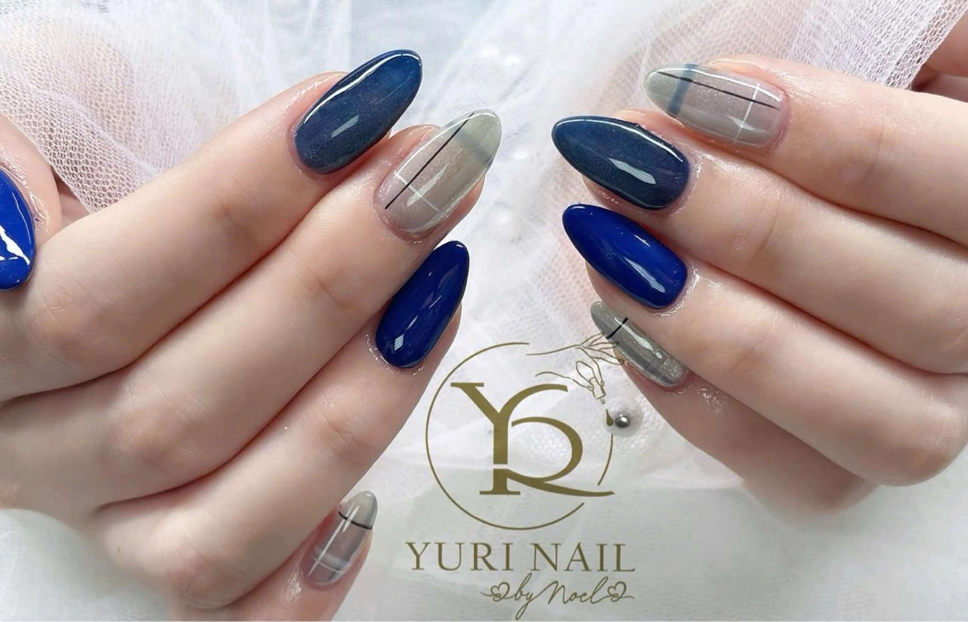 ネイル チークネイル フットネイル グラデーション 韓国ネイル 持ち込み ハンドネイル フットネイル ハンドケア YURI Nail Narita所属・YURI Nail NARITAのネイルデザイン