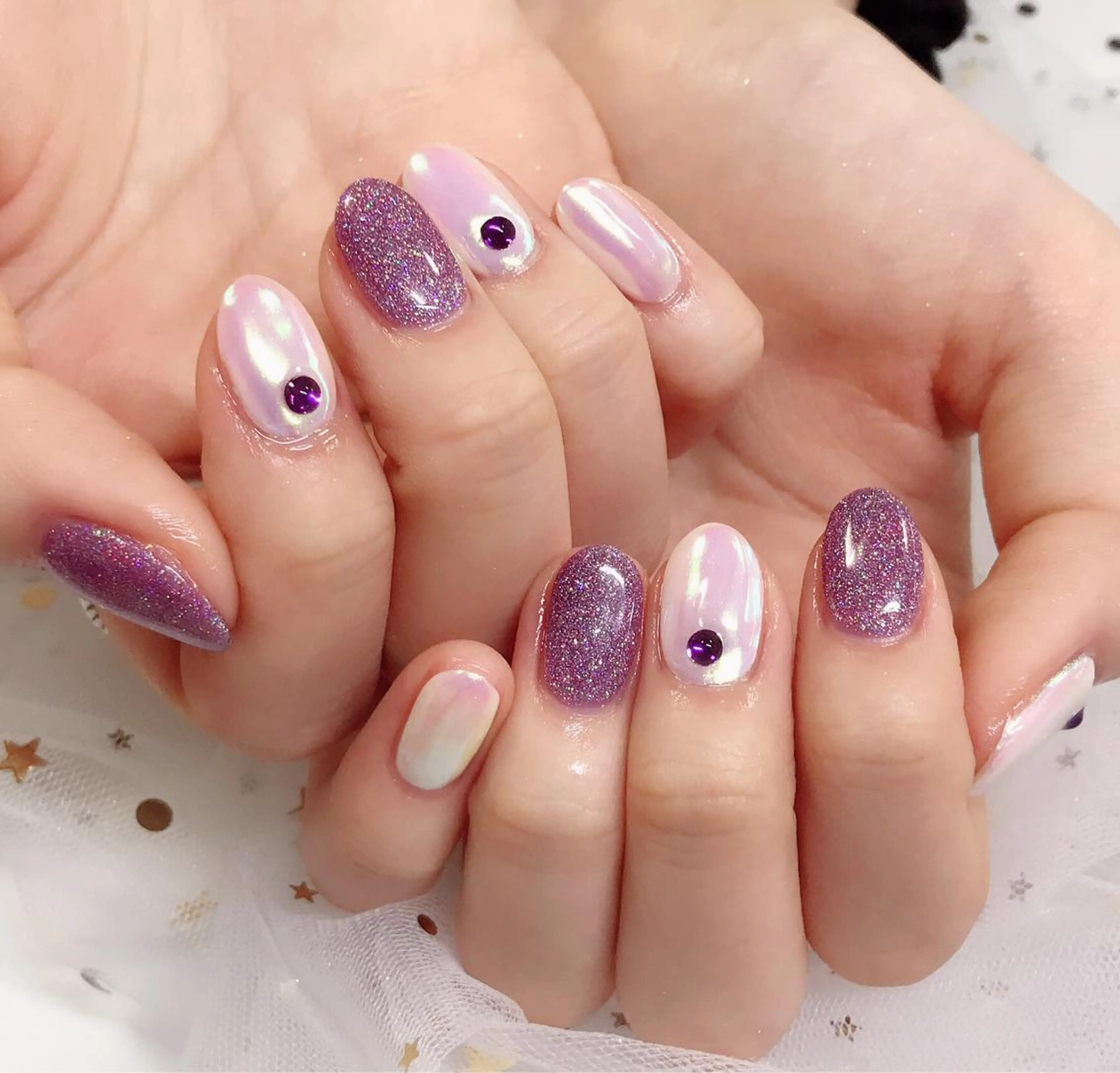 カラー ネイル Q Free nailsのネイルデザイン