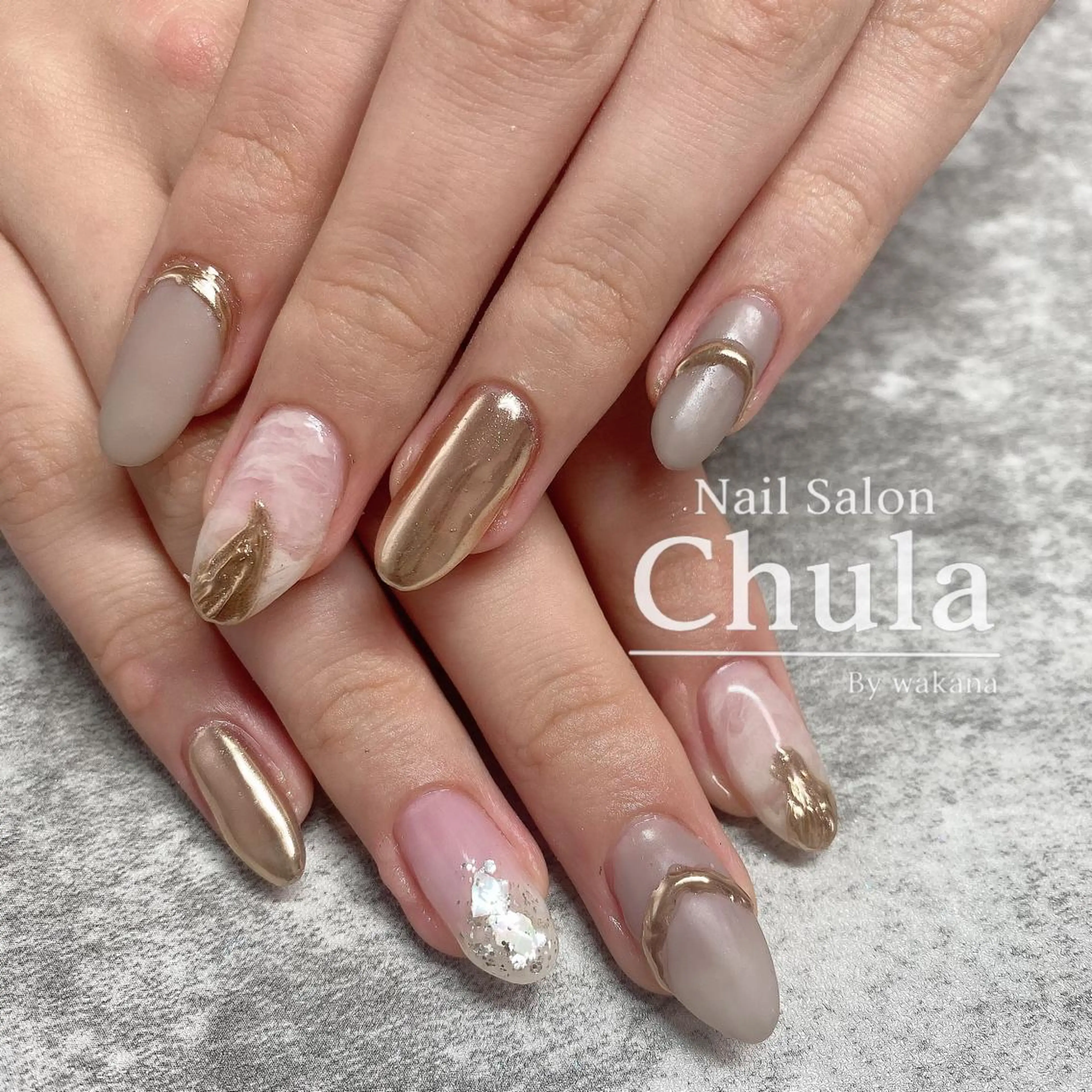 ネイル ハンドネイル Nailsalon Chulaのネイルデザイン