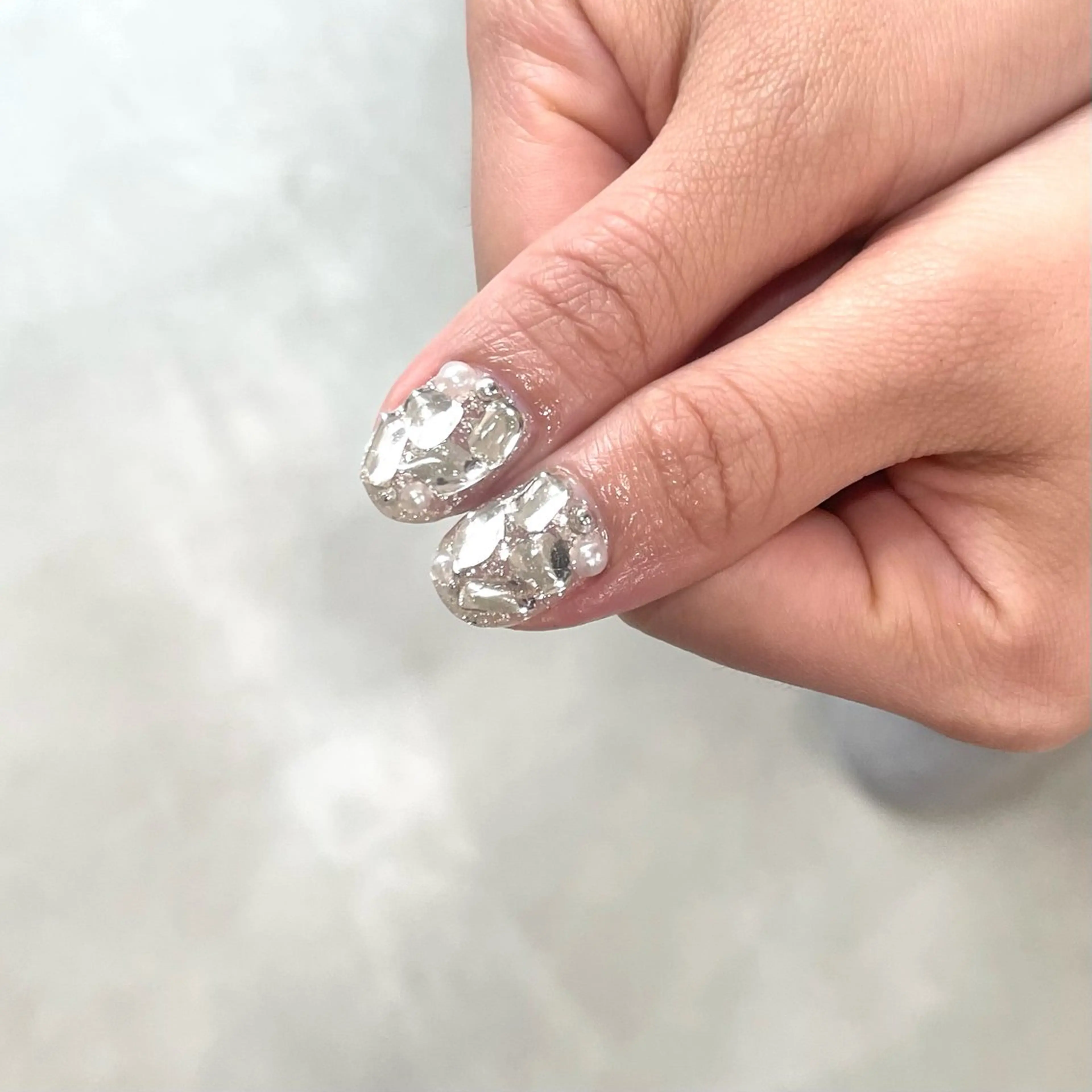 ネイル キラキラネイル ハンドネイル 🤍One MISAKI🤍のネイルデザイン