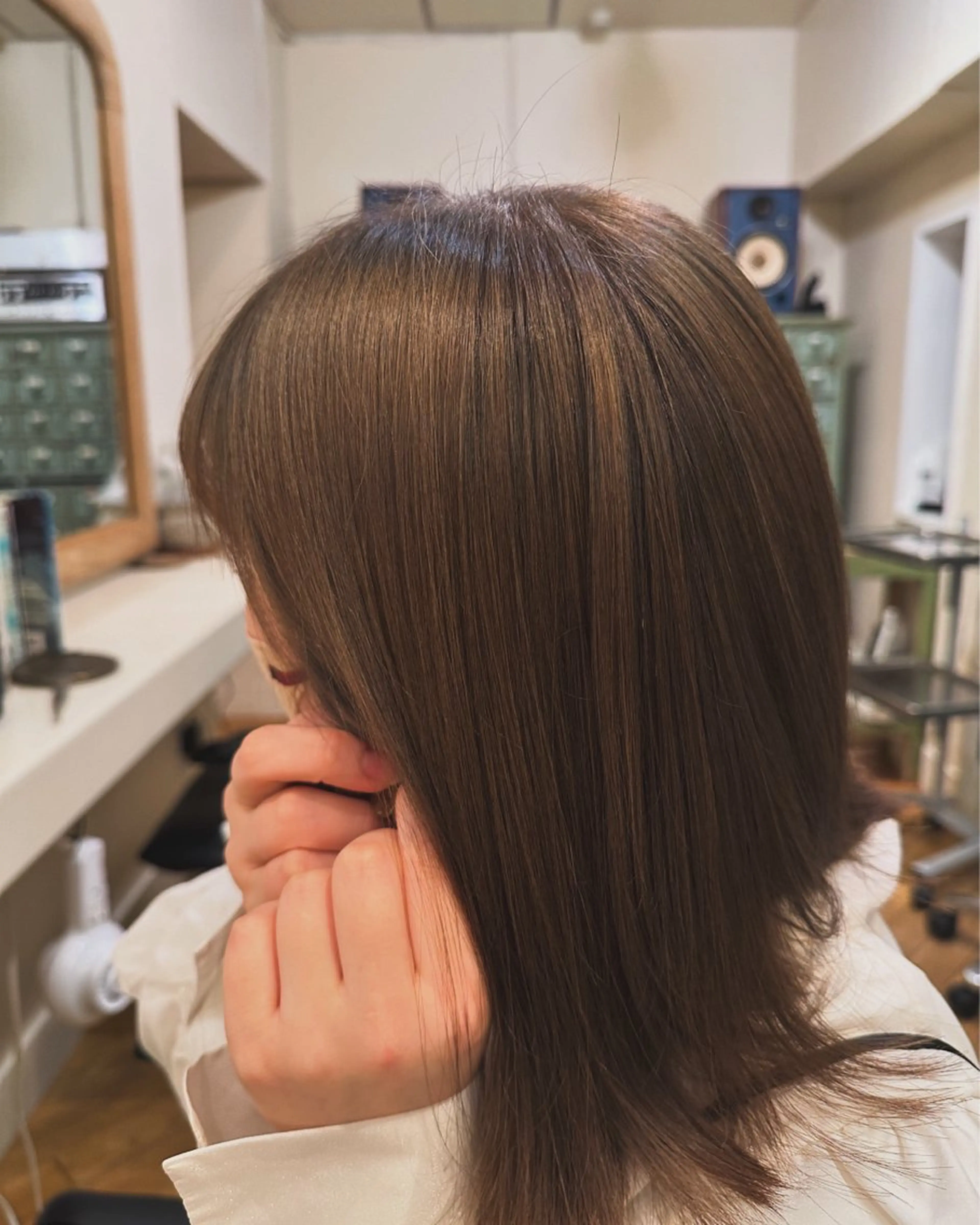 ダメージレスケアカラー + 4step トリートメントの写真