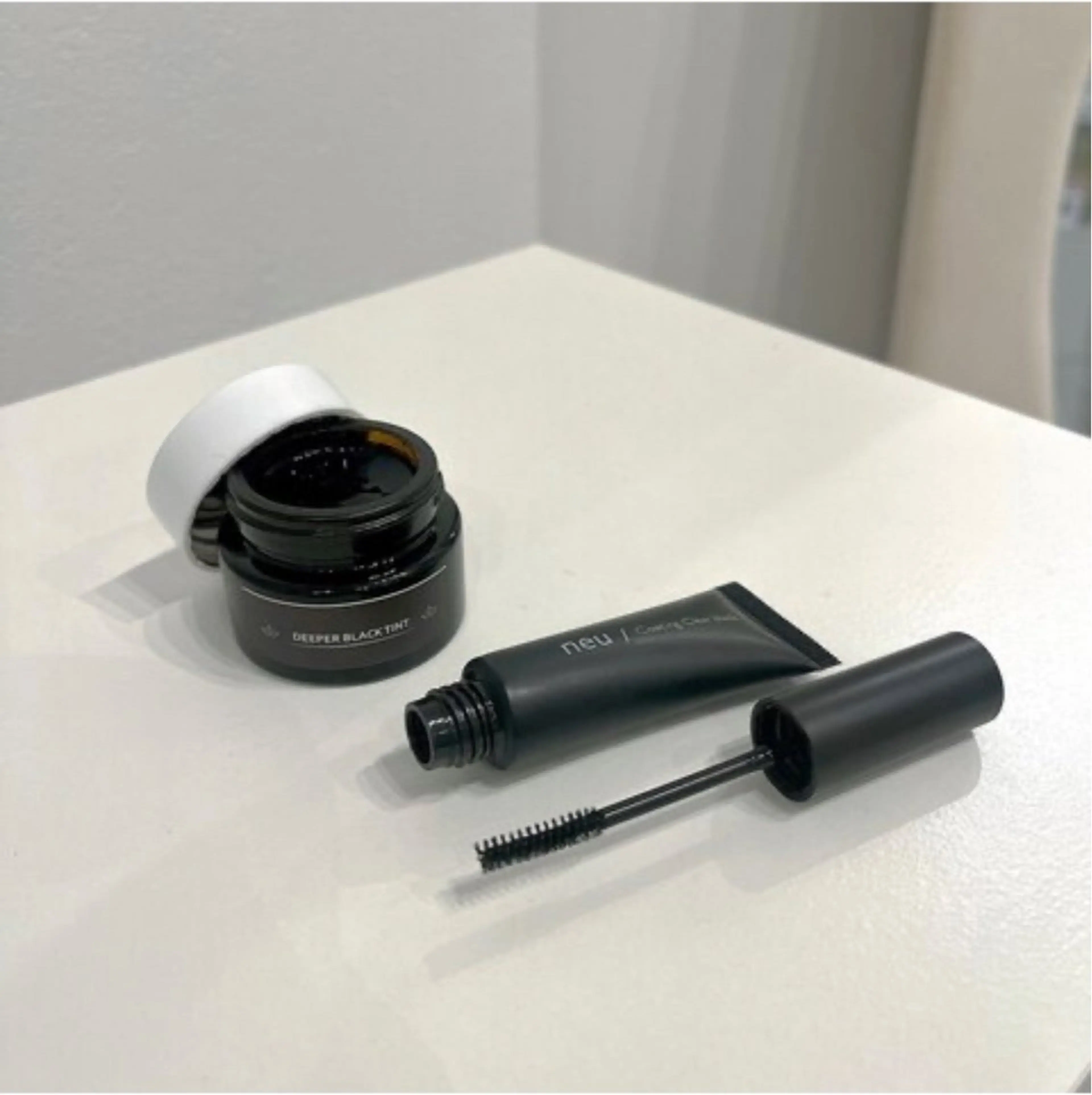 〈新規〉【韓国で話題！】黒艶マスカラパーマ/トリートメント＋アイシャンプー＋黒コーティング付きの写真