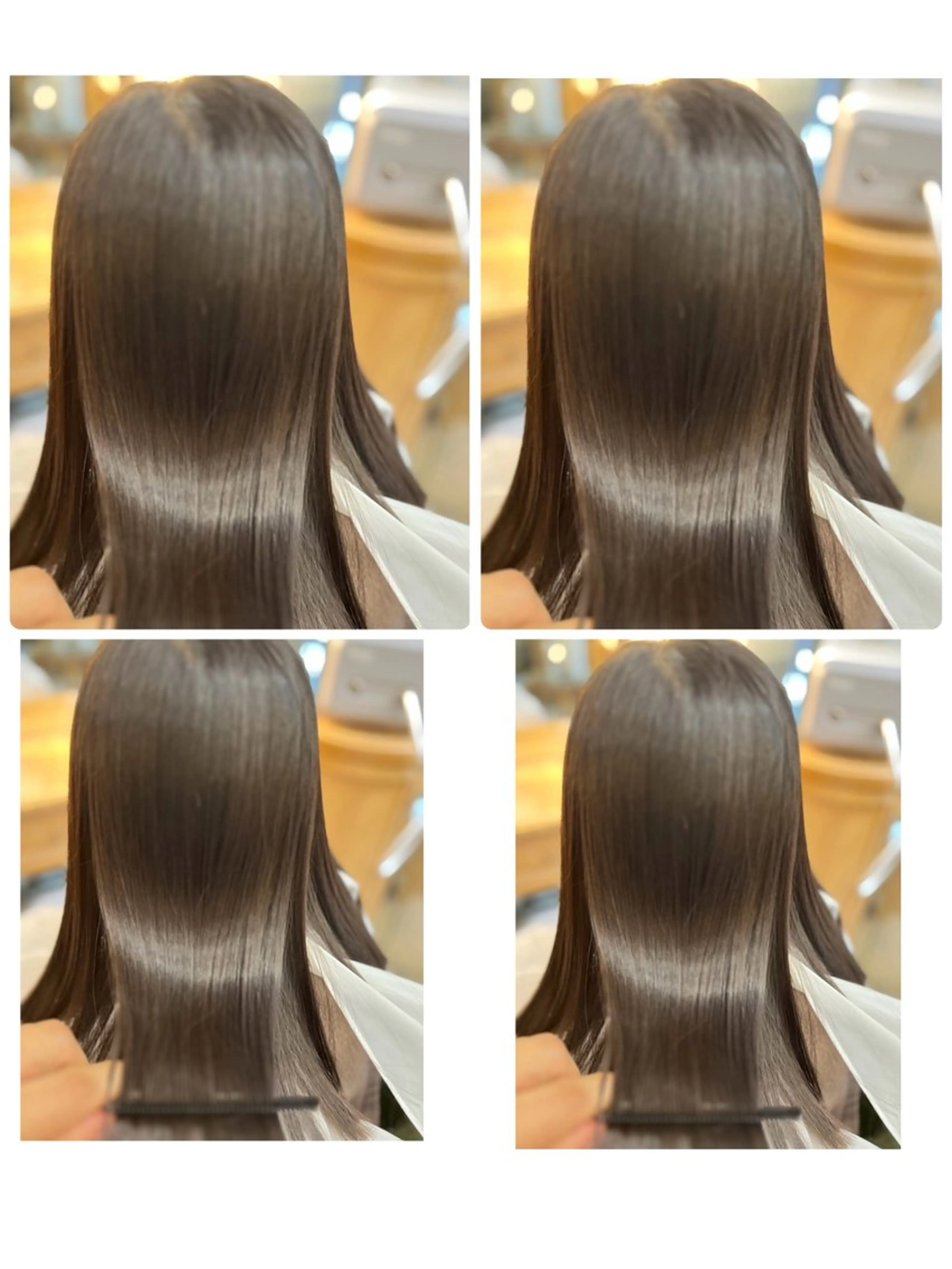 ミディアム トリートメント 酸熱トリートメント カット ヘアカラー トリートメント 新宿/髪質改善/ ハイライト/山口のヘアスタイル