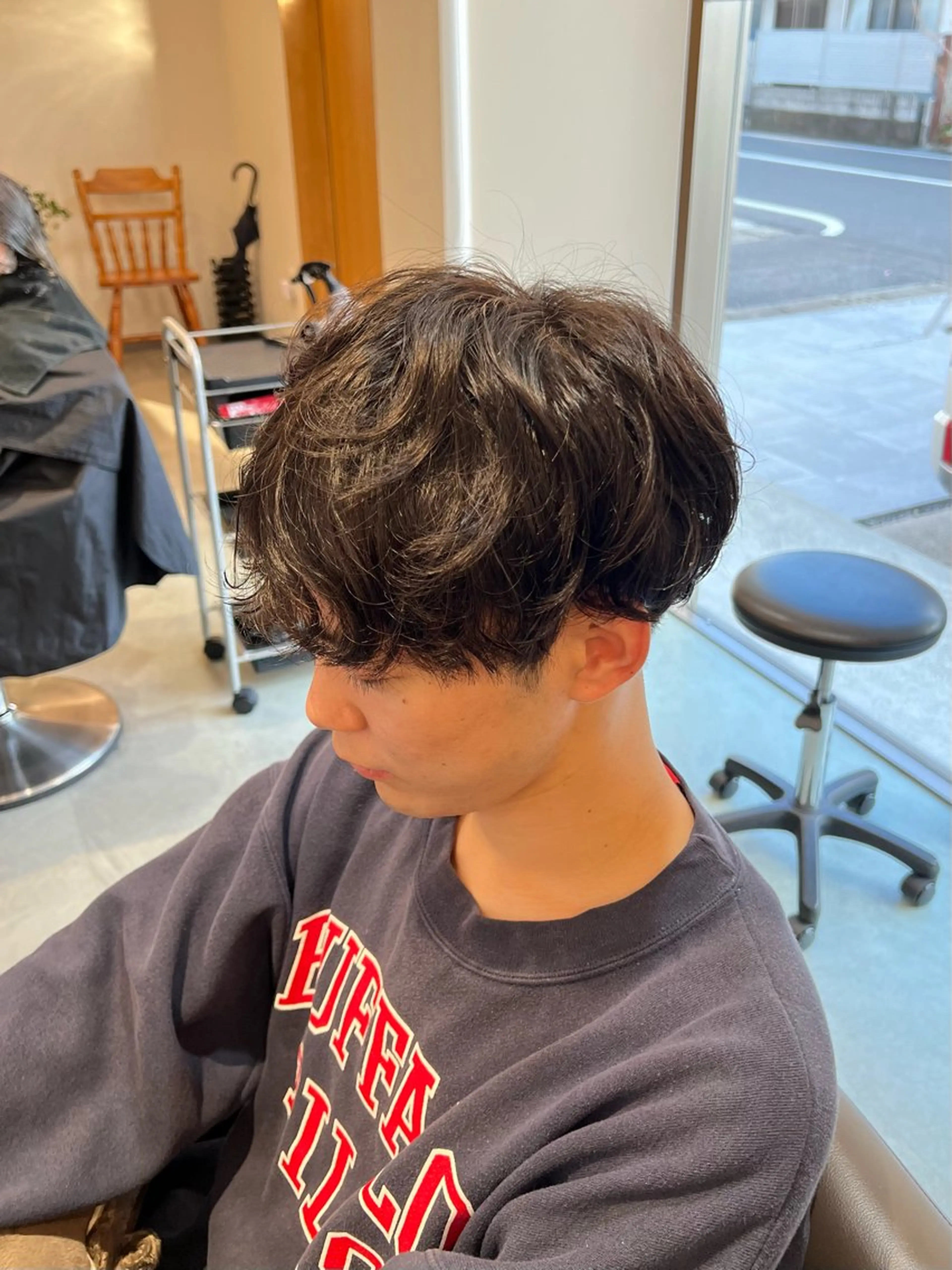 パーマ 今田 飛奈のヘアスタイル