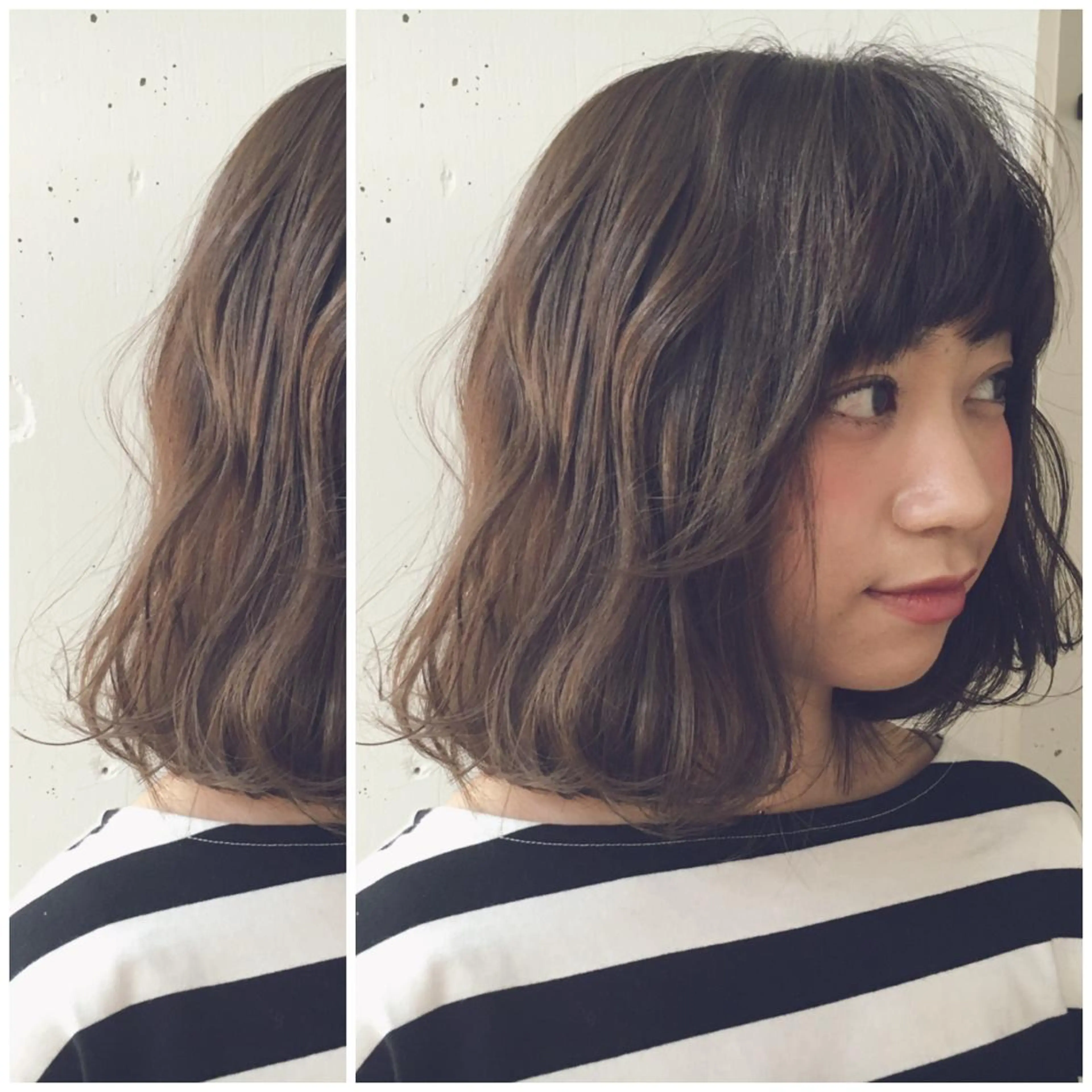 ショート ミディアム カラー パーマ 牛山 静香のマツエク・マツパデザイン