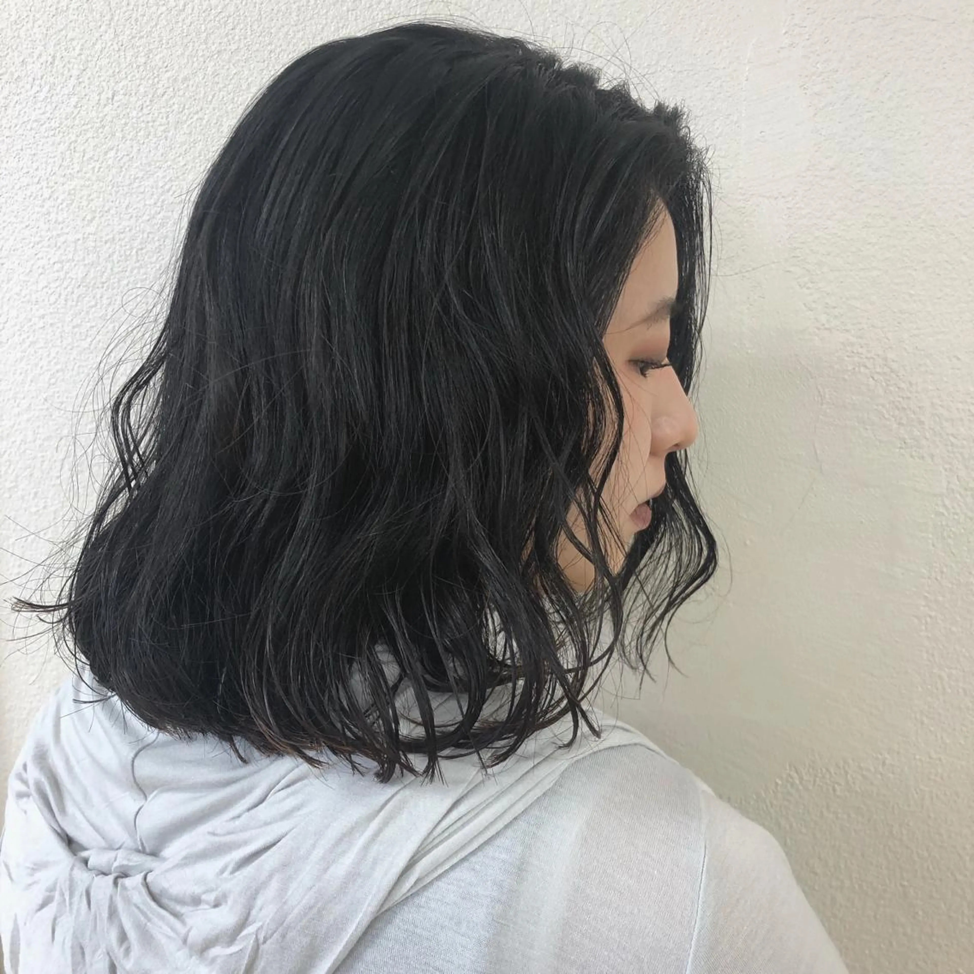 パーマ Qin shaire salon 原宿店所属・レイヤーカット 韓国ヘアayameのヘアスタイル