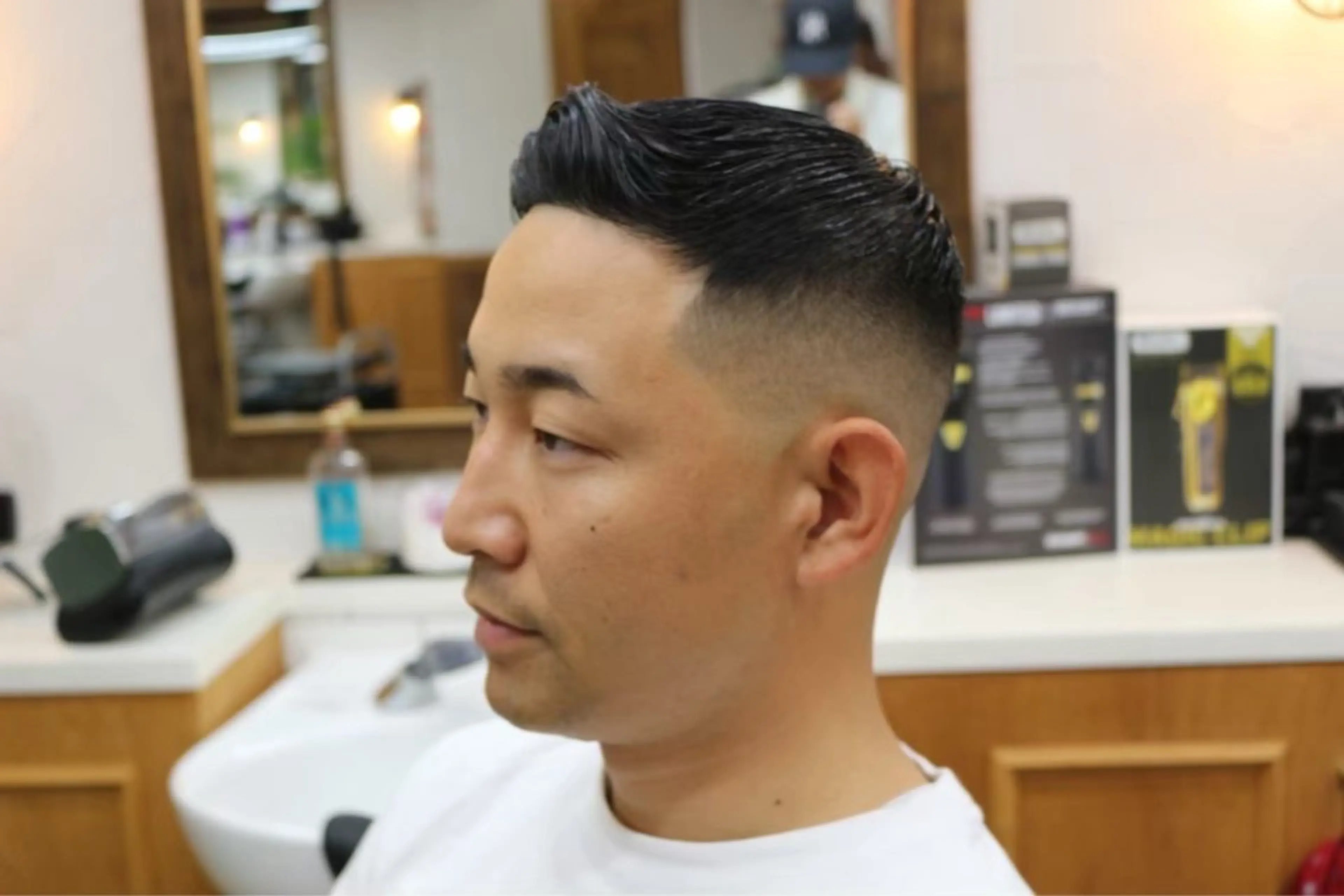 メンズ damdee tokyo hair lounge 新宿店所属・フェードカット/新宿 /石田直季のヘアスタイル