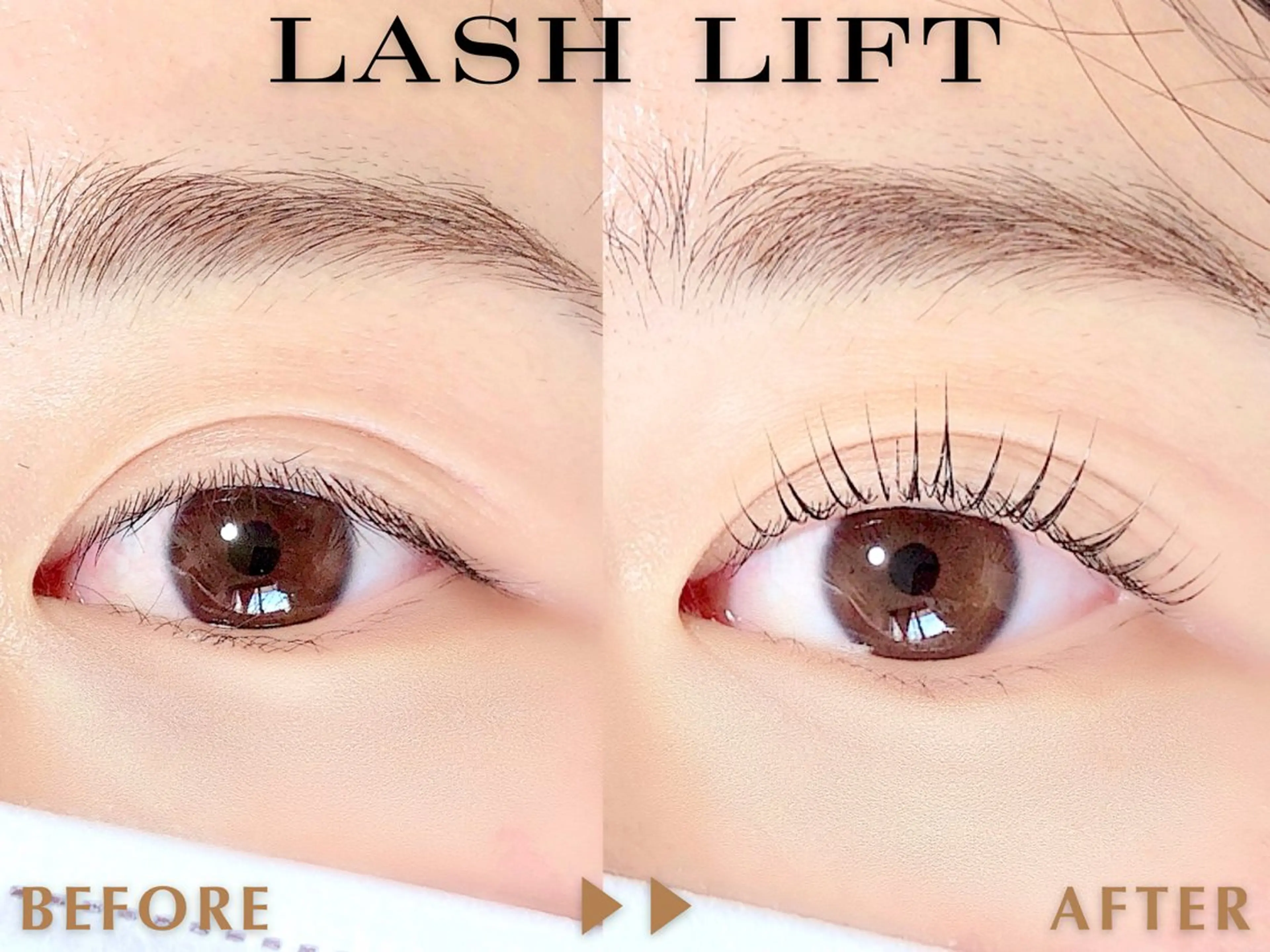 マツエク・マツパ フラットラッシュ パリジェンヌラッシュリフト まつげパーマ 一重×まつ毛パーマ eyelash&eyebrow Luminous所属・Luminous まつげ&眉毛 専門店のマツエク・マツパデザイン