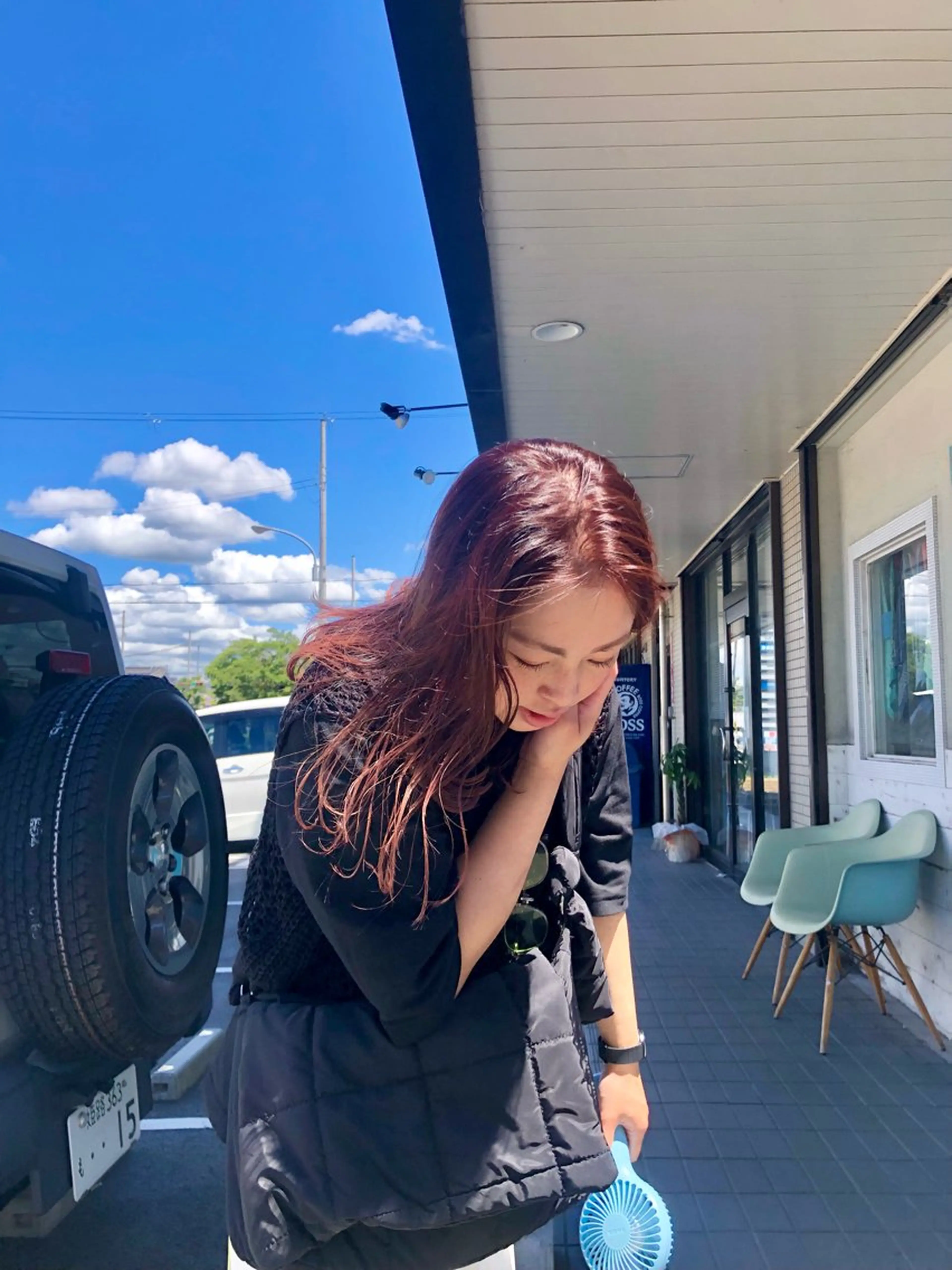 ロング カラー Kukuna所属・原田 慎吾のヘアスタイル