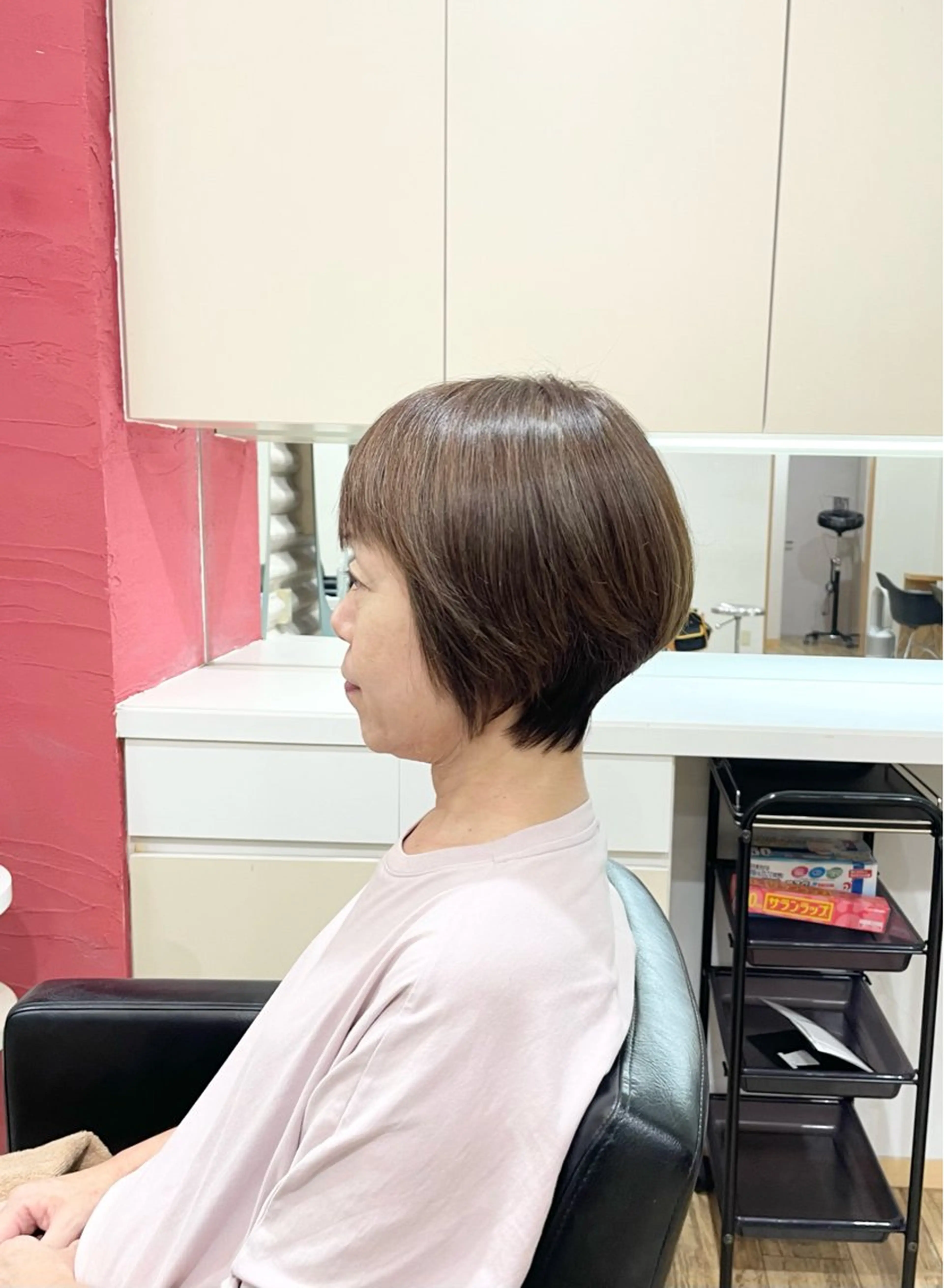 ショート カット ヘアカラー トリートメント 脱白髪染め特化 ショート専門/阿部のヘアスタイル