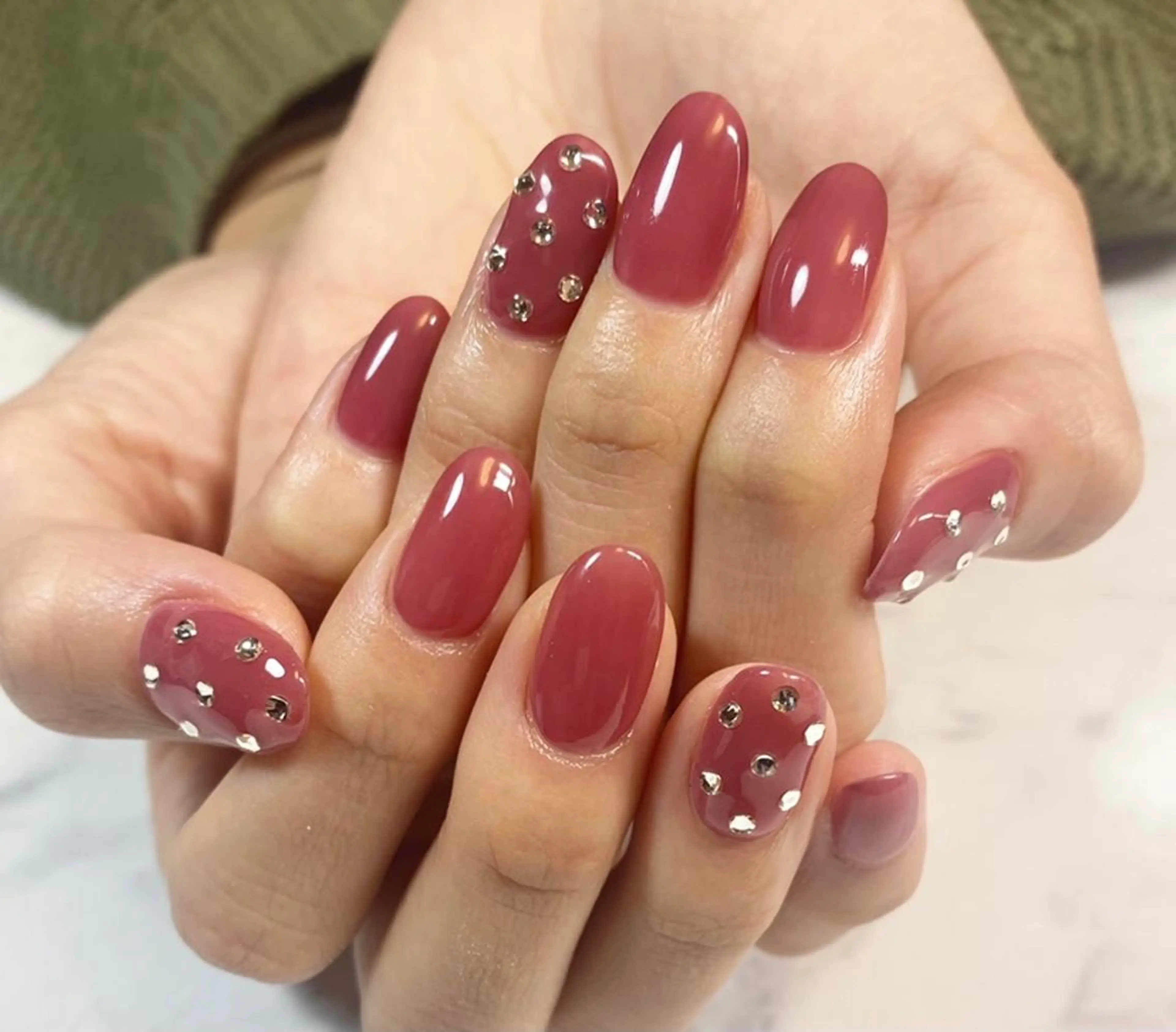 ネイル ハンドネイル mellow mのネイルデザイン