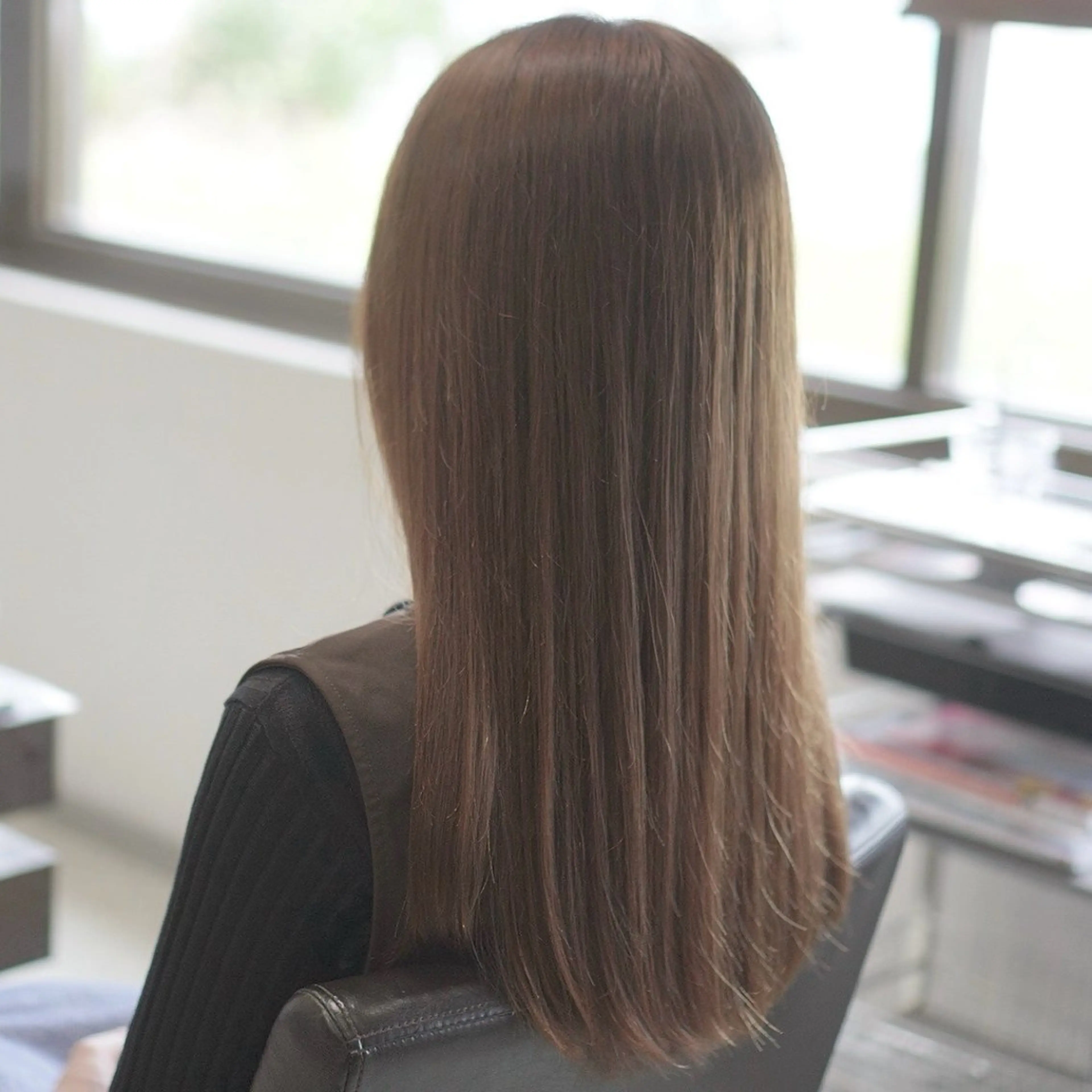 ロング カラー 中島 剛のヘアスタイル