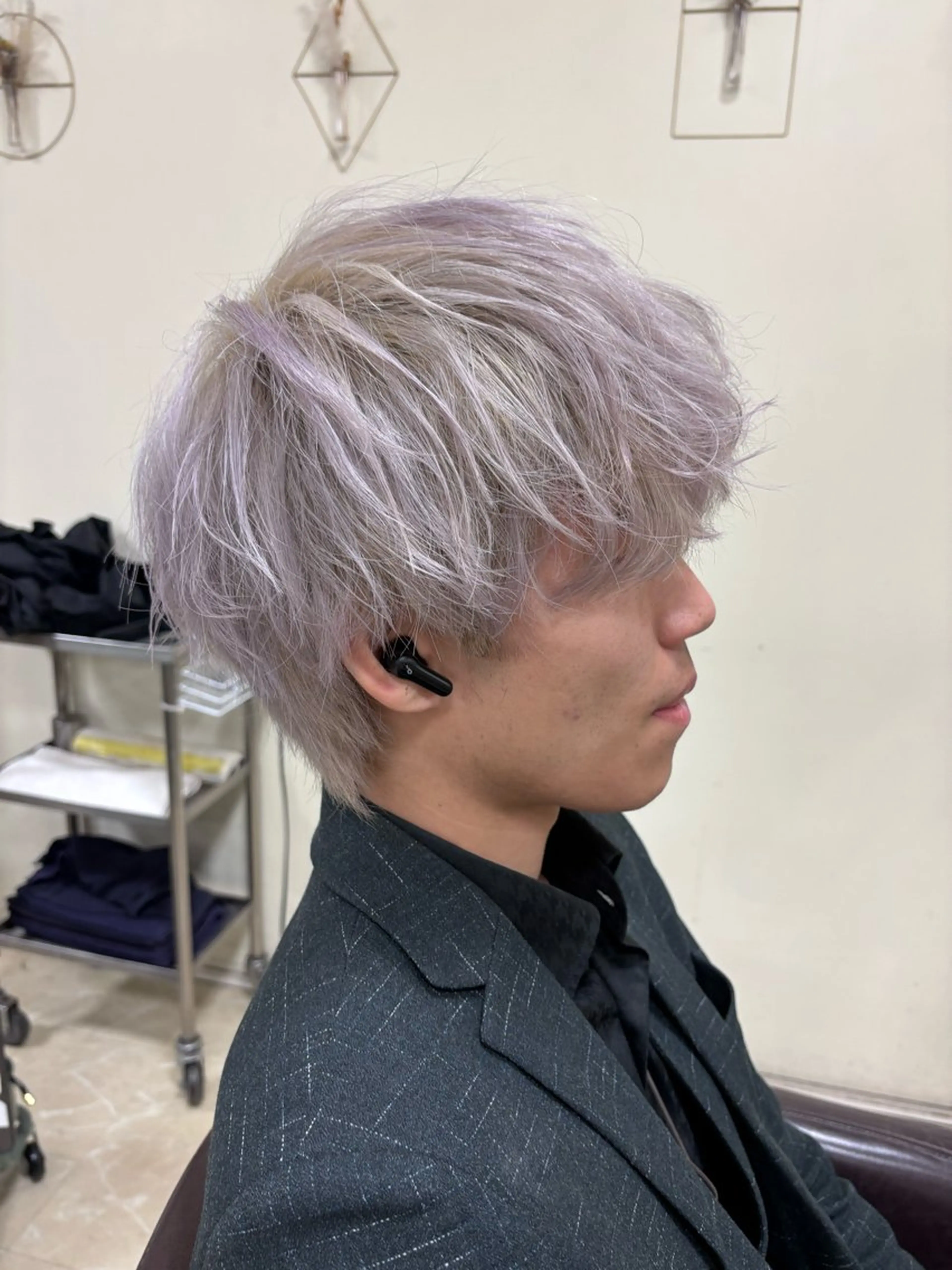 カラー メンズ 会社で浮かない ビジネスヘア/心斎橋のヘアスタイル