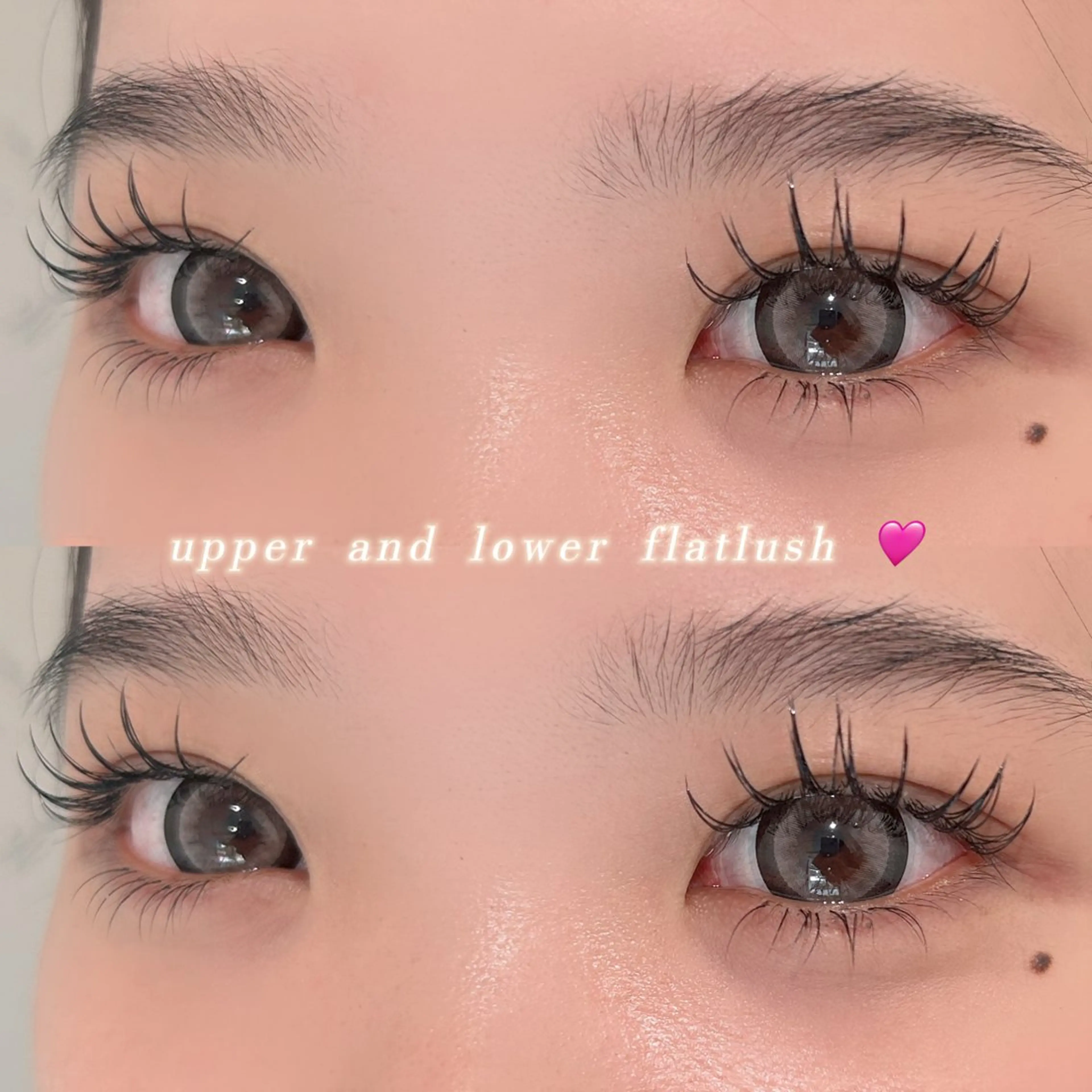 【✨期間限定クーポン‼️】上下マツエク👀🩵上まつげ100本下まつげ20本❣️の写真