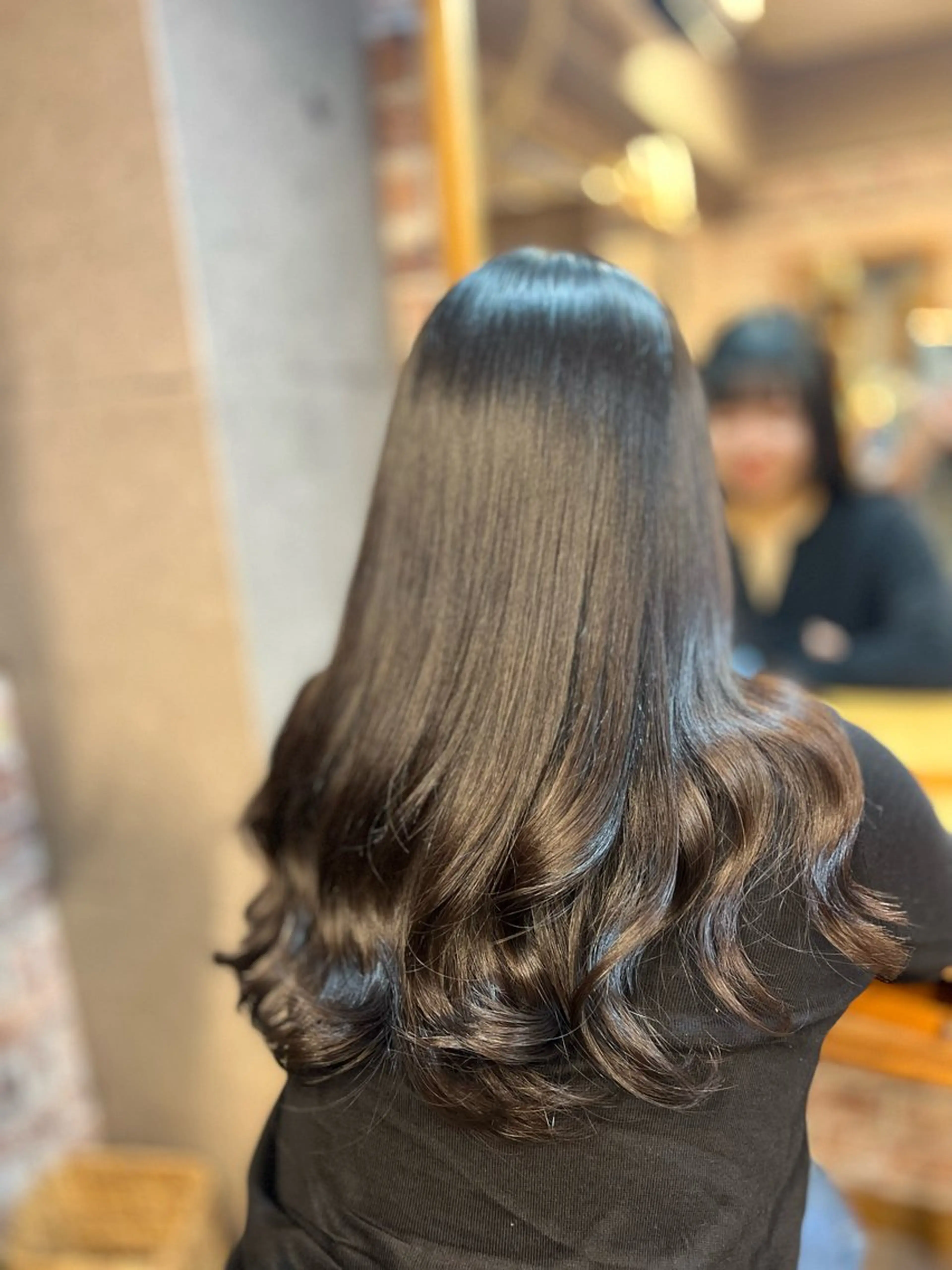 ロング カラー パーマ 髪質改善HALO トリートメント専門店のヘアスタイル