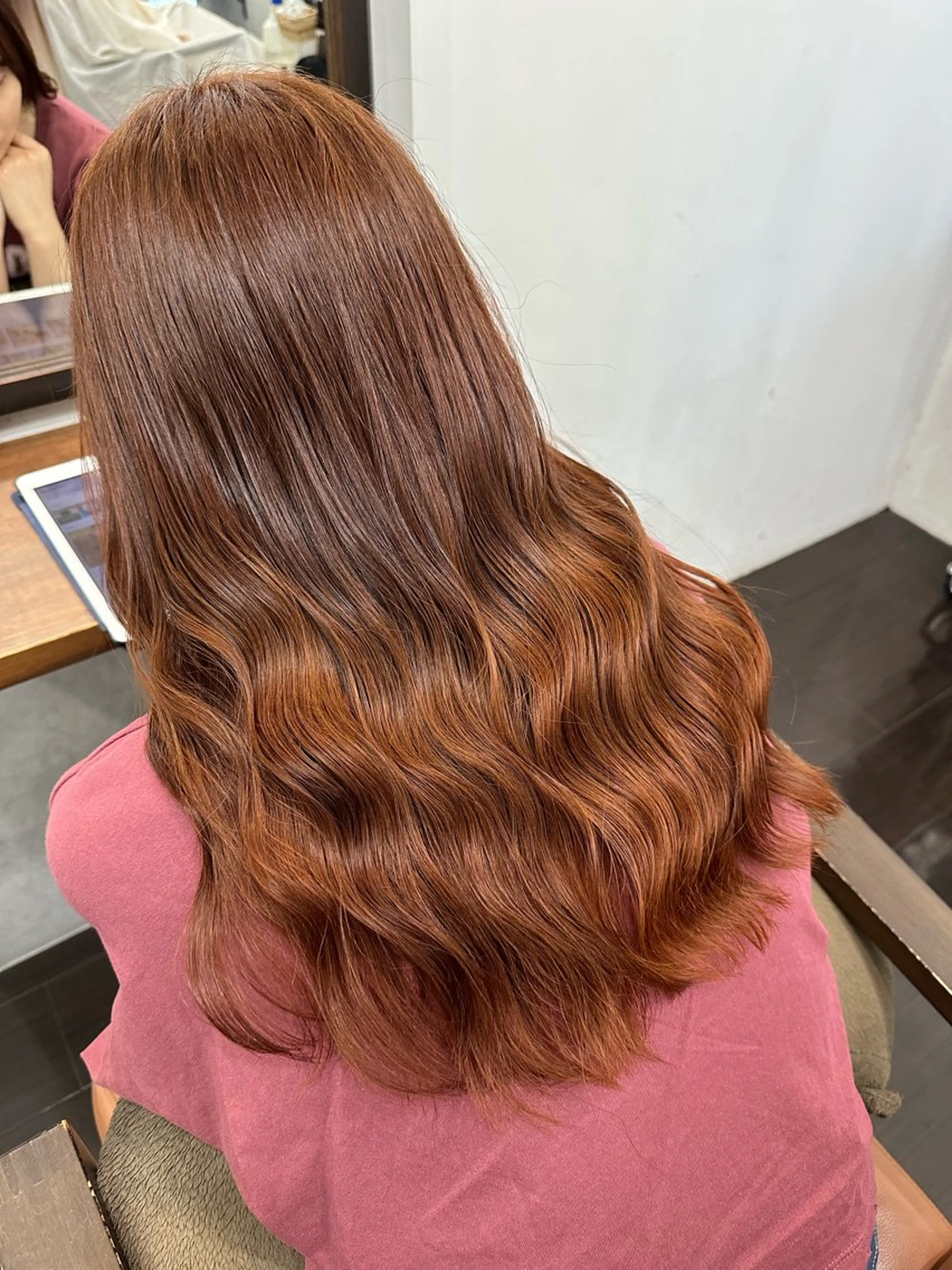 カラー 名駅/艶カラー/原田 永遠のヘアスタイル