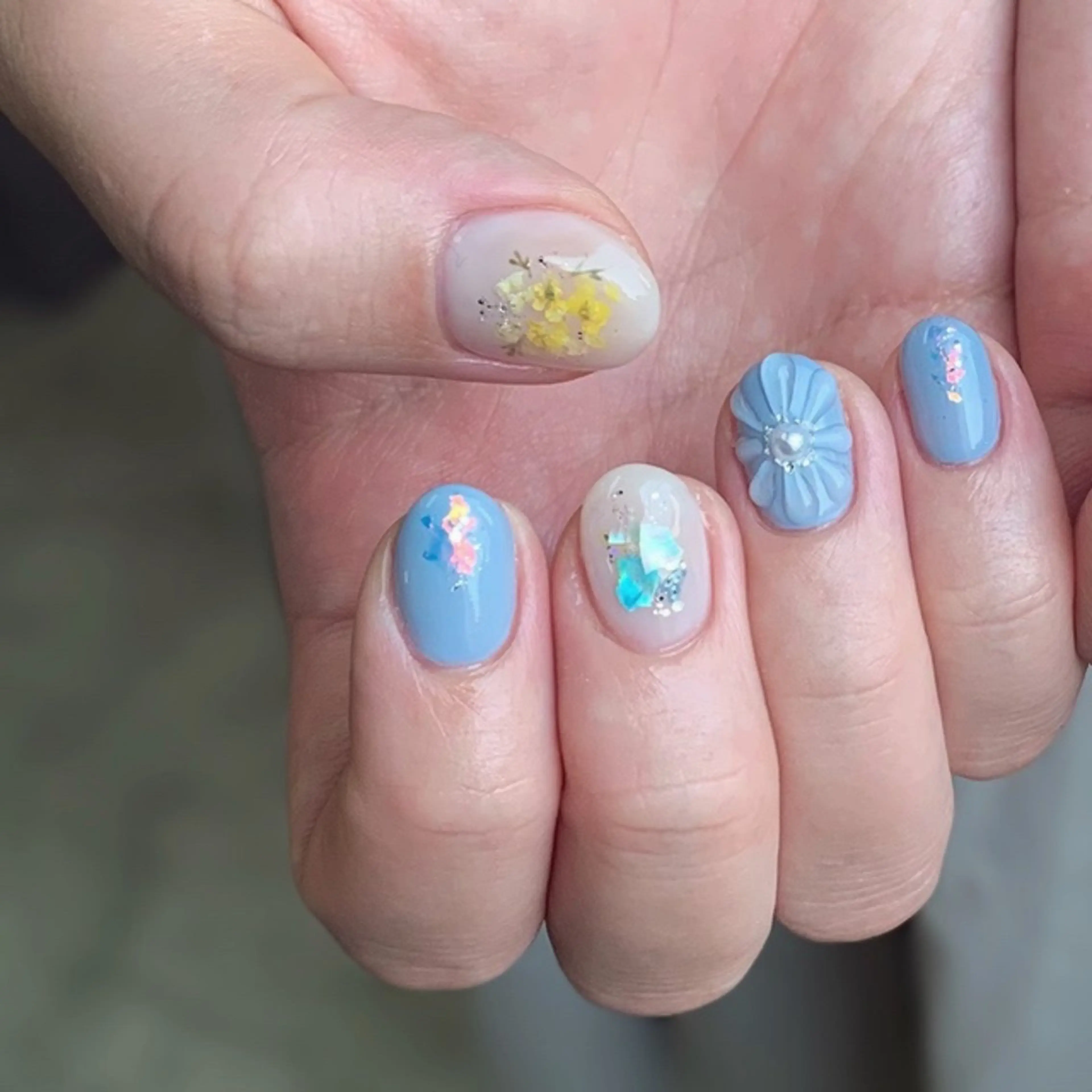 ネイル ハンドネイル アトリエ　ミモザ所属・いまむら あかりのネイルデザイン