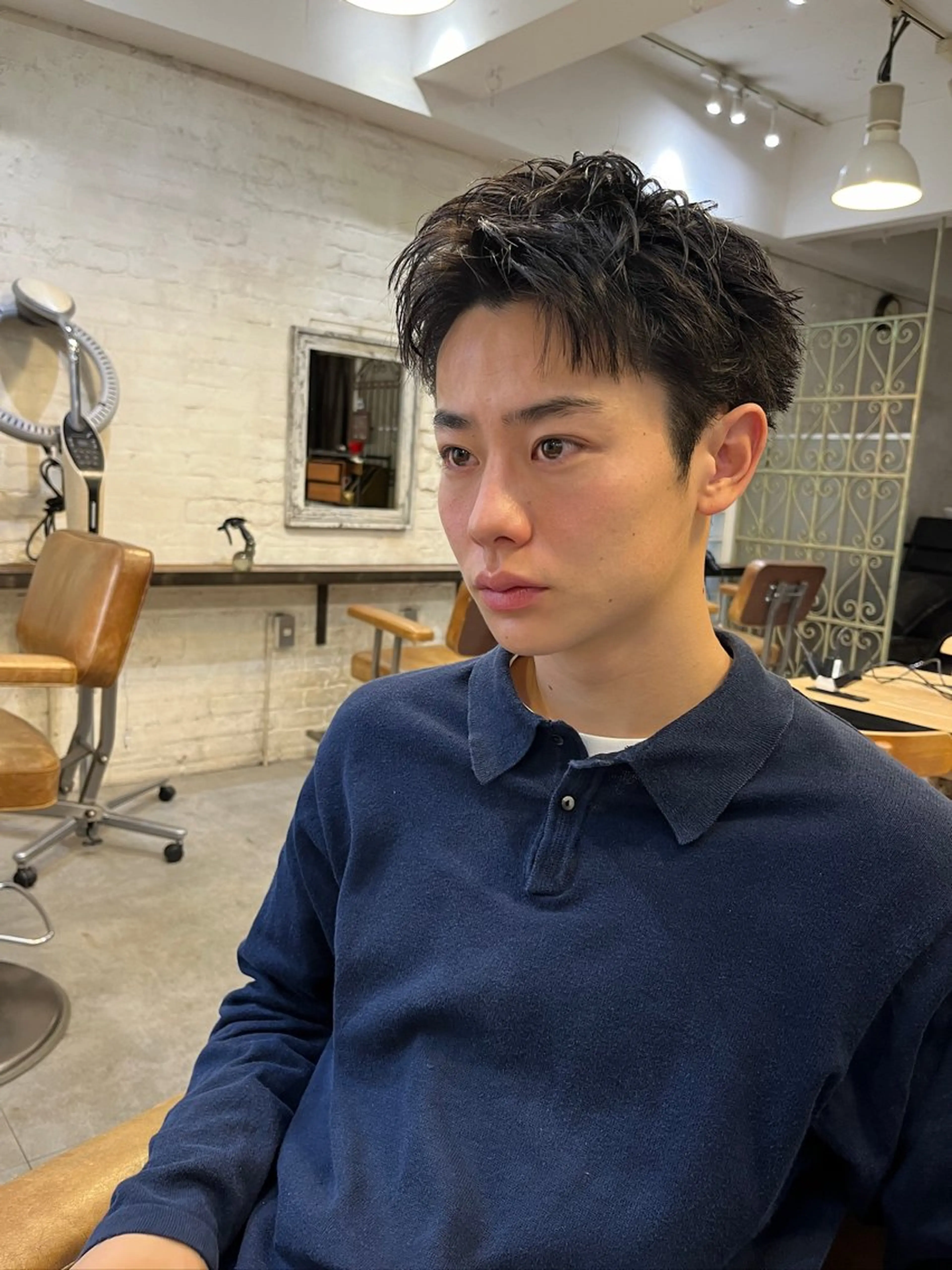 メンズ スパイキーショート メンズ カット/カラー 惇のヘアスタイル